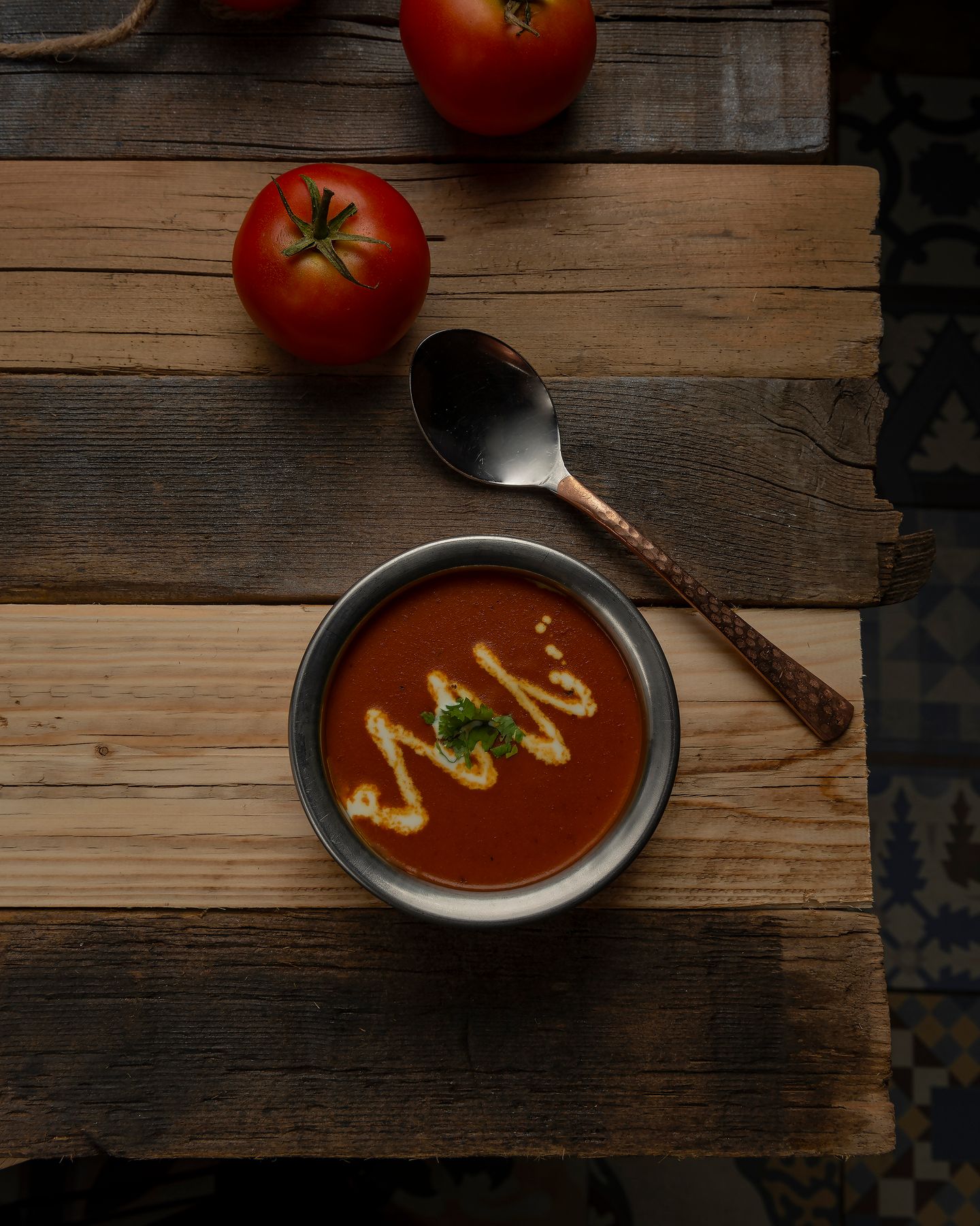 Tamatar Dhaniya Soup