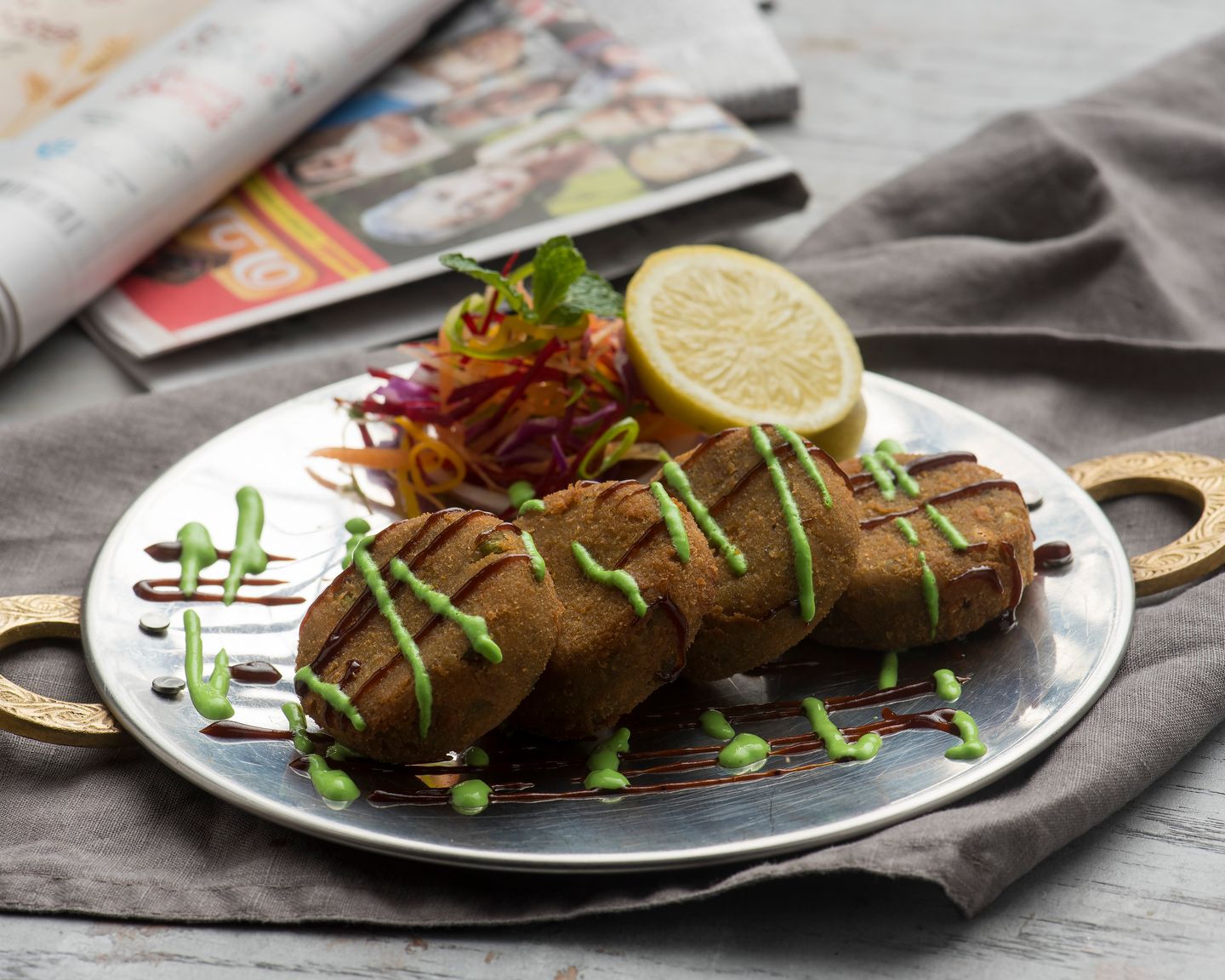 Aloo Khobani Tikki