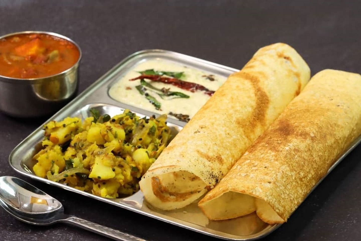 Rava Masala Dosai