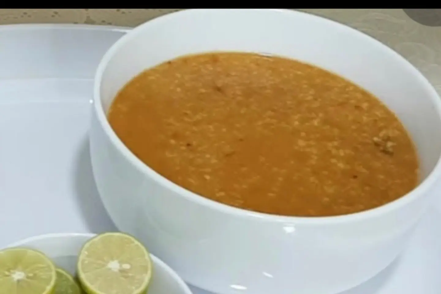 Meat Oatmeal Soup - Small Meat Oats Soup