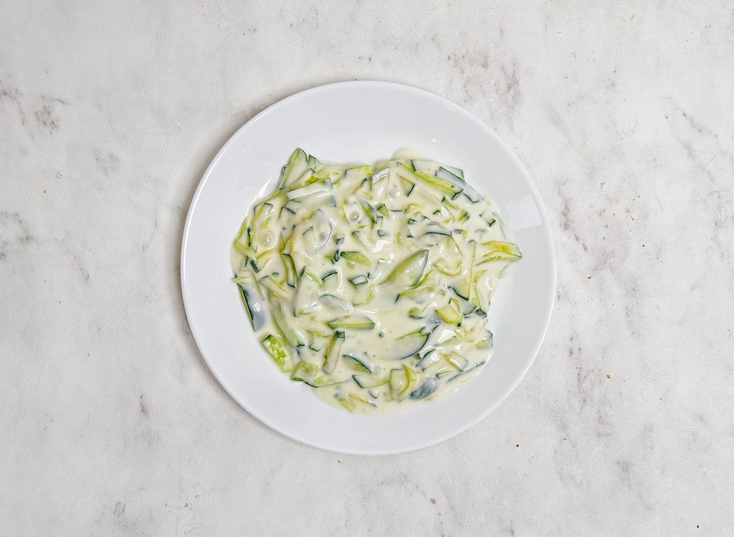 Cucumber With Yogurt Salad