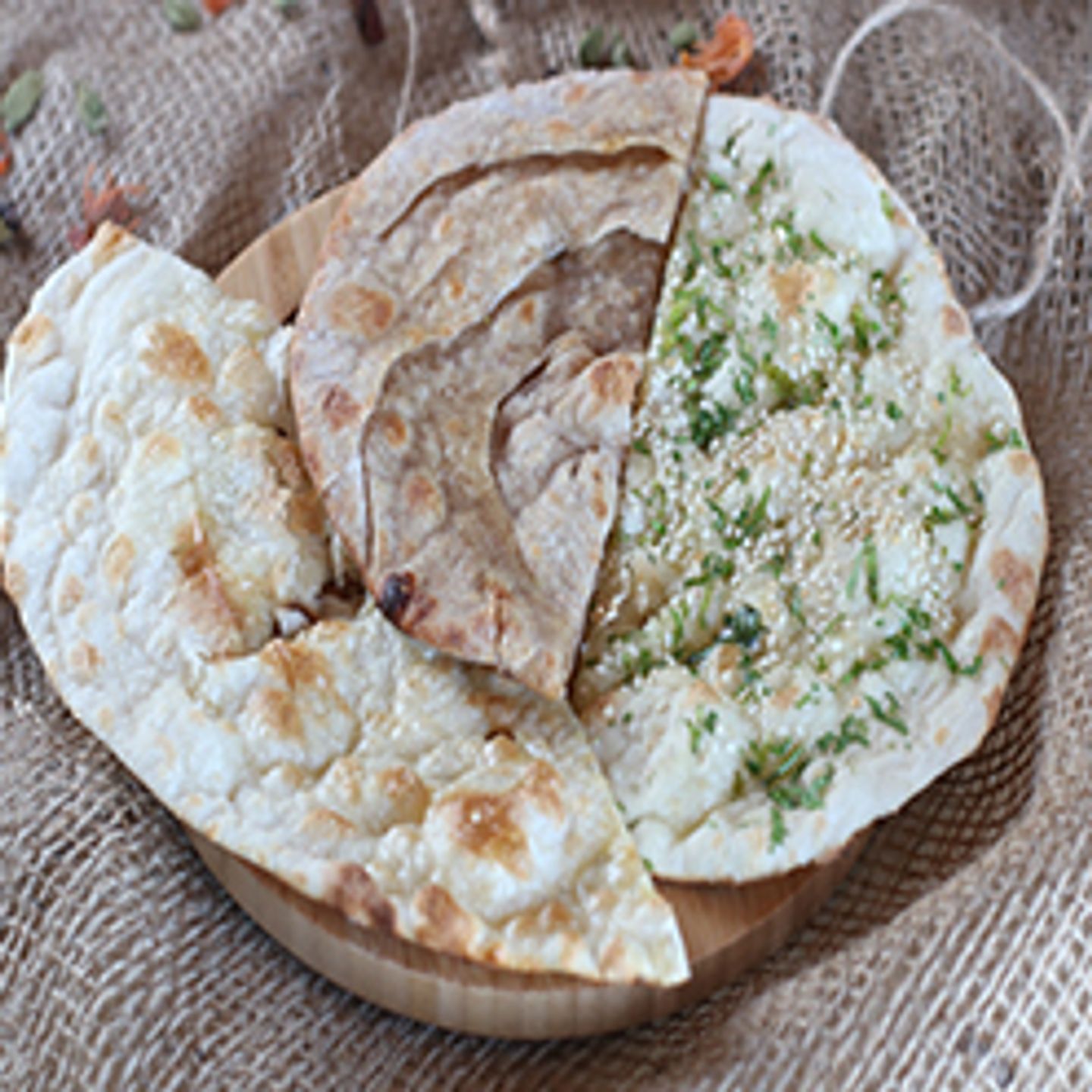 Garlic Naan Bread