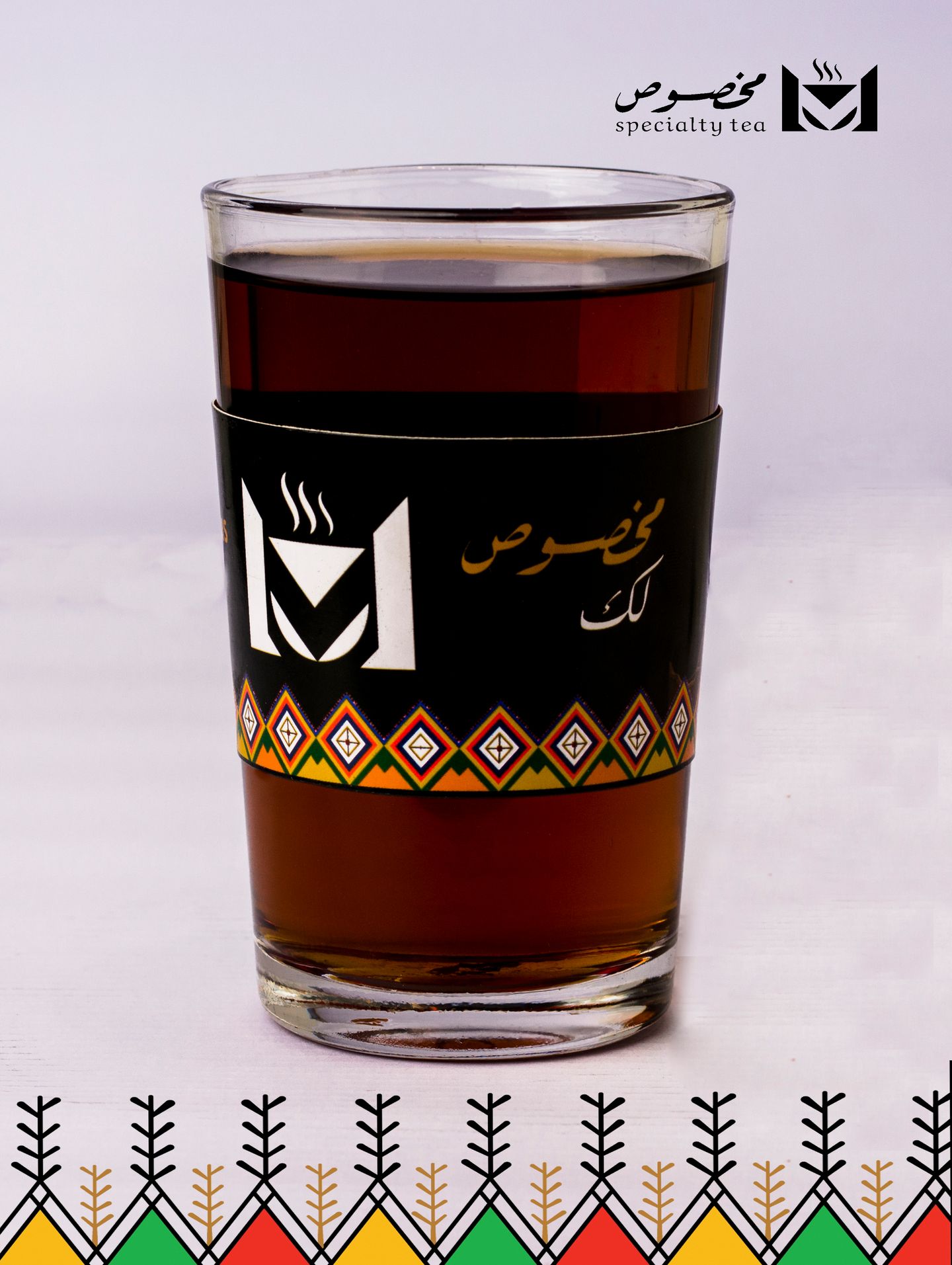 شاي بخار زجاج