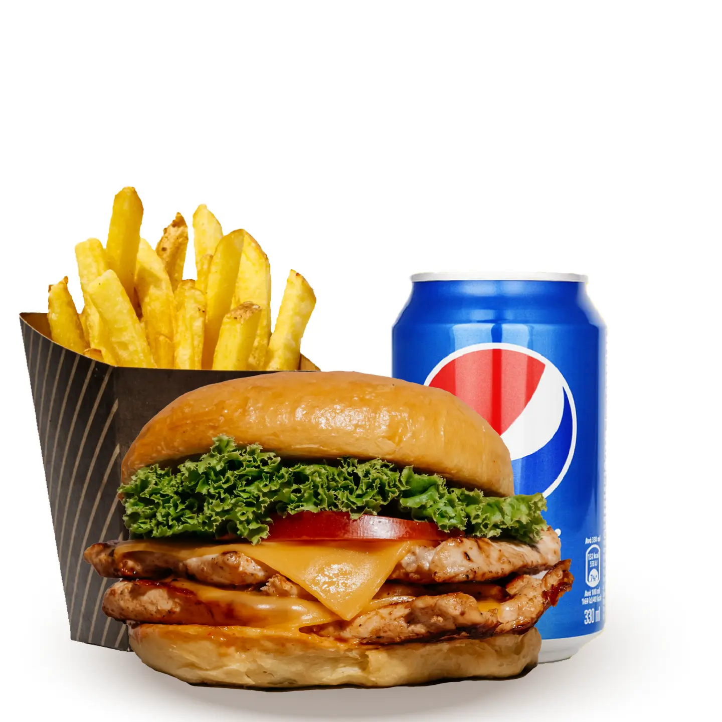 Double Chicken Burger