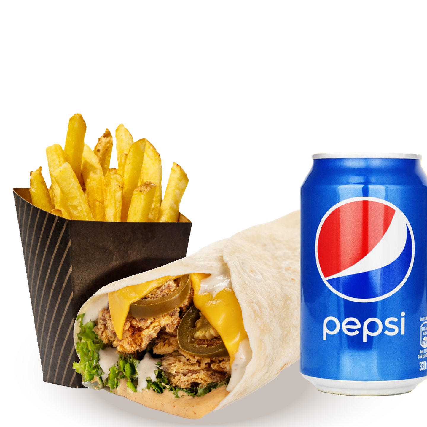 وجبة دجاج راب سبايسي