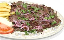 صحن شاورما لحم