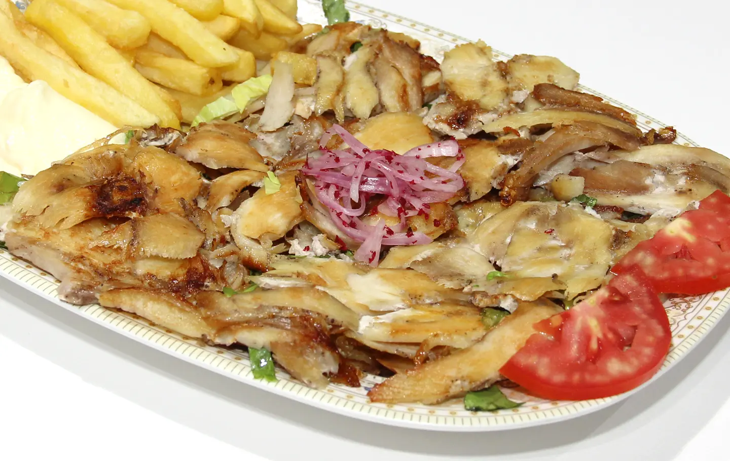 Chicken Shawerma Dish