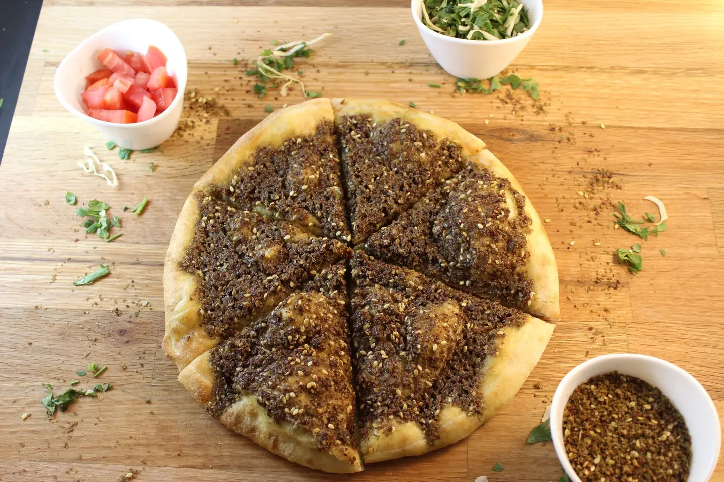 فطيرة زعتر