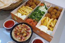 صحن فلافل مشكل عائلي