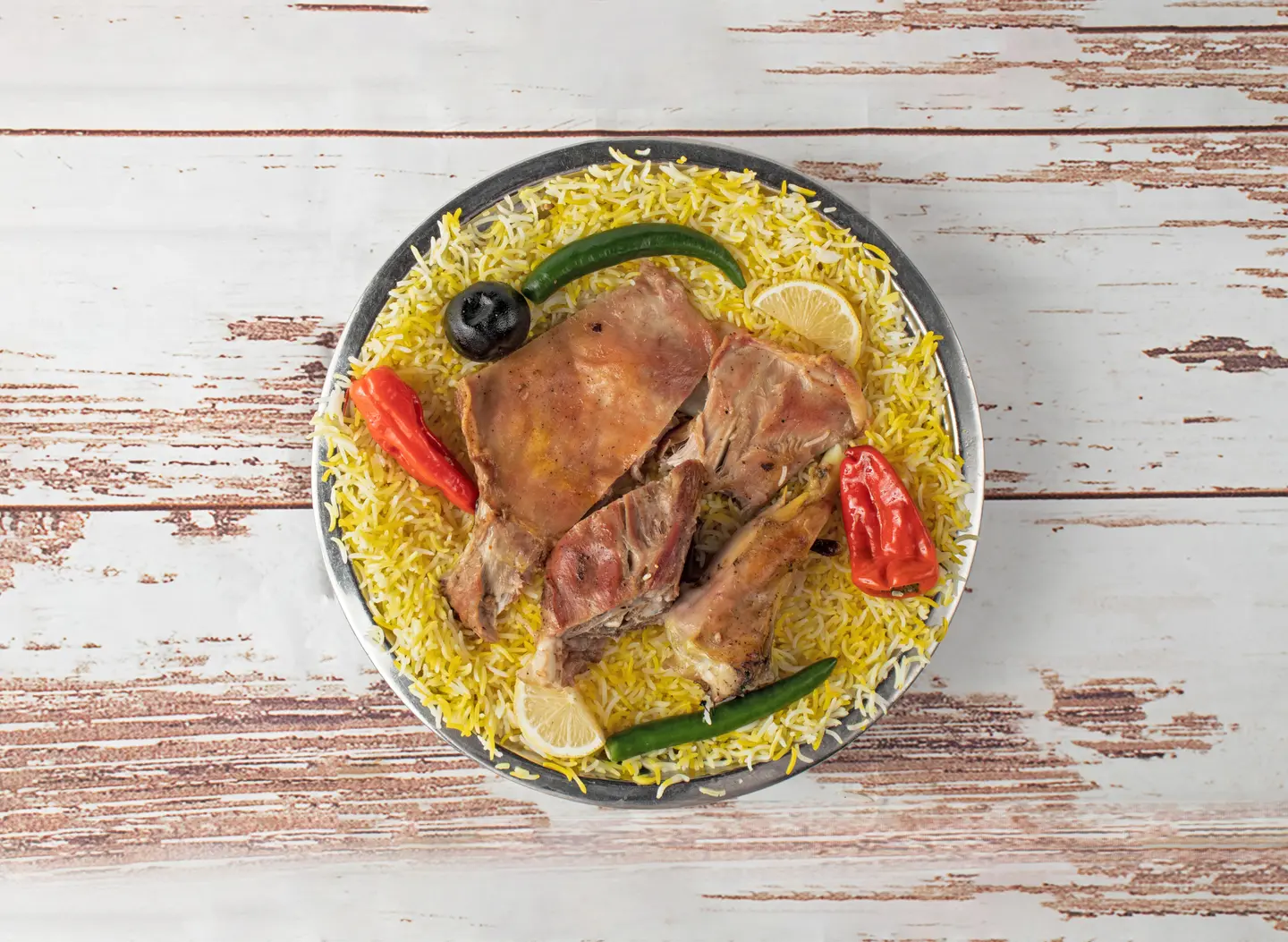 Mandi Beef, Mandi Rice