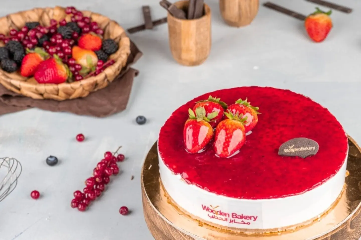 Strawberry Cheese Cake (Big Cake)
