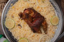 نص شواية مع رز ابيض