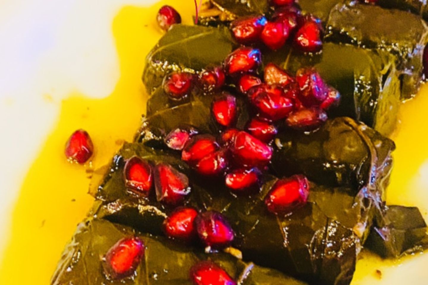 ورق عنب بدبس الرمان