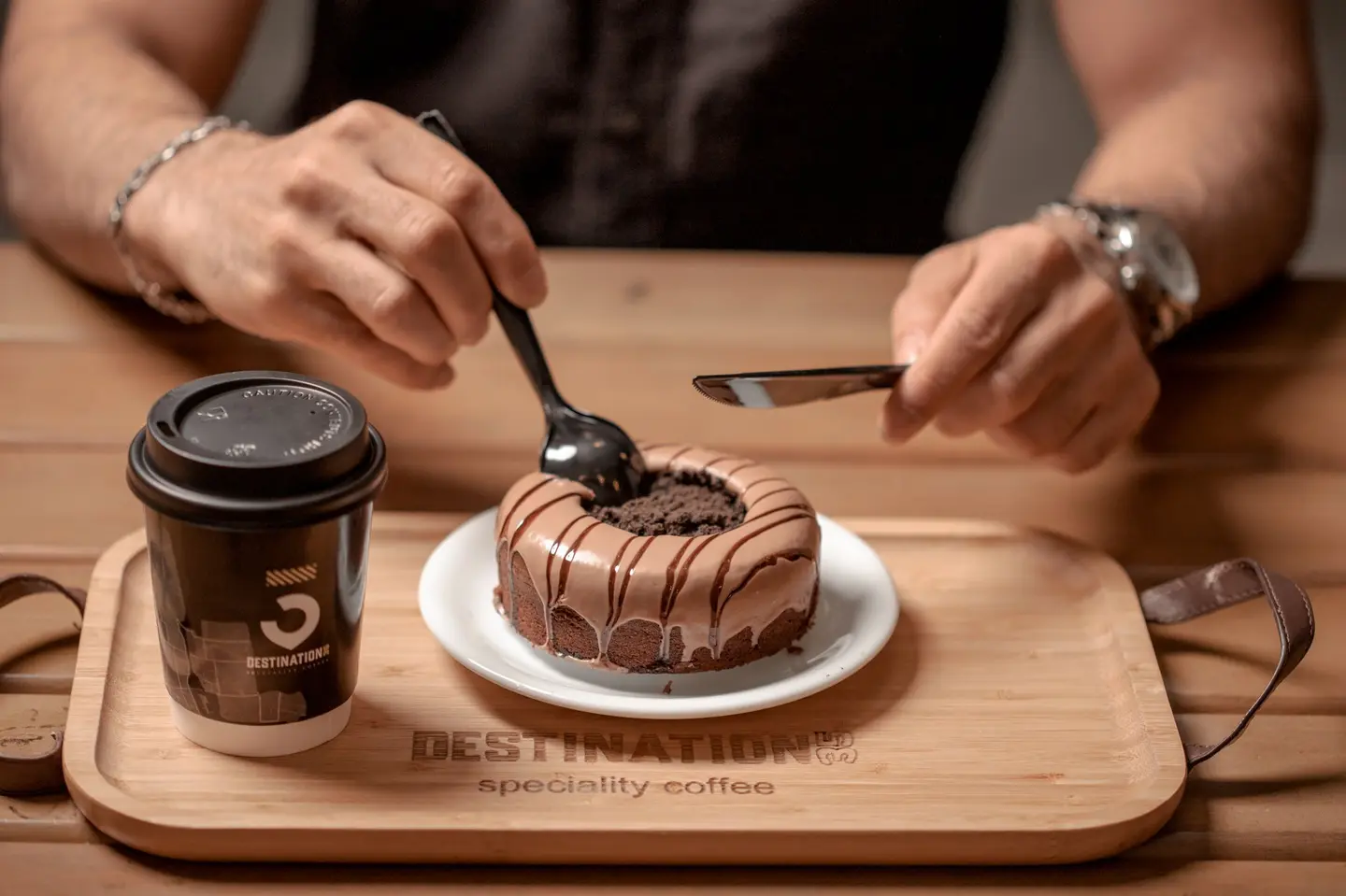 Kinder Molten Cake