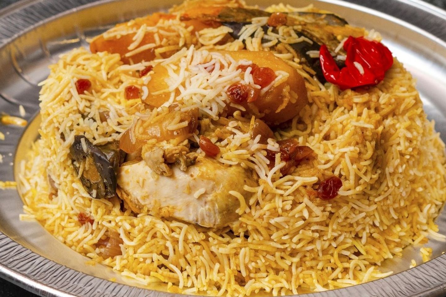 نص برياني دجاج