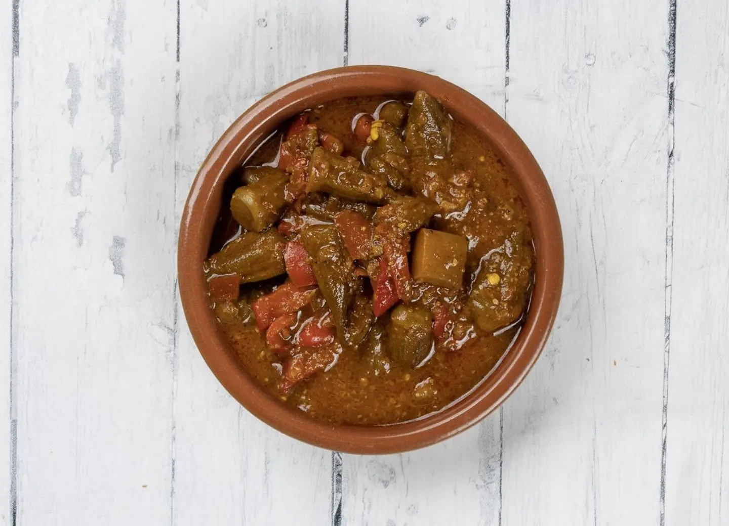 Meat With Okra Tagine