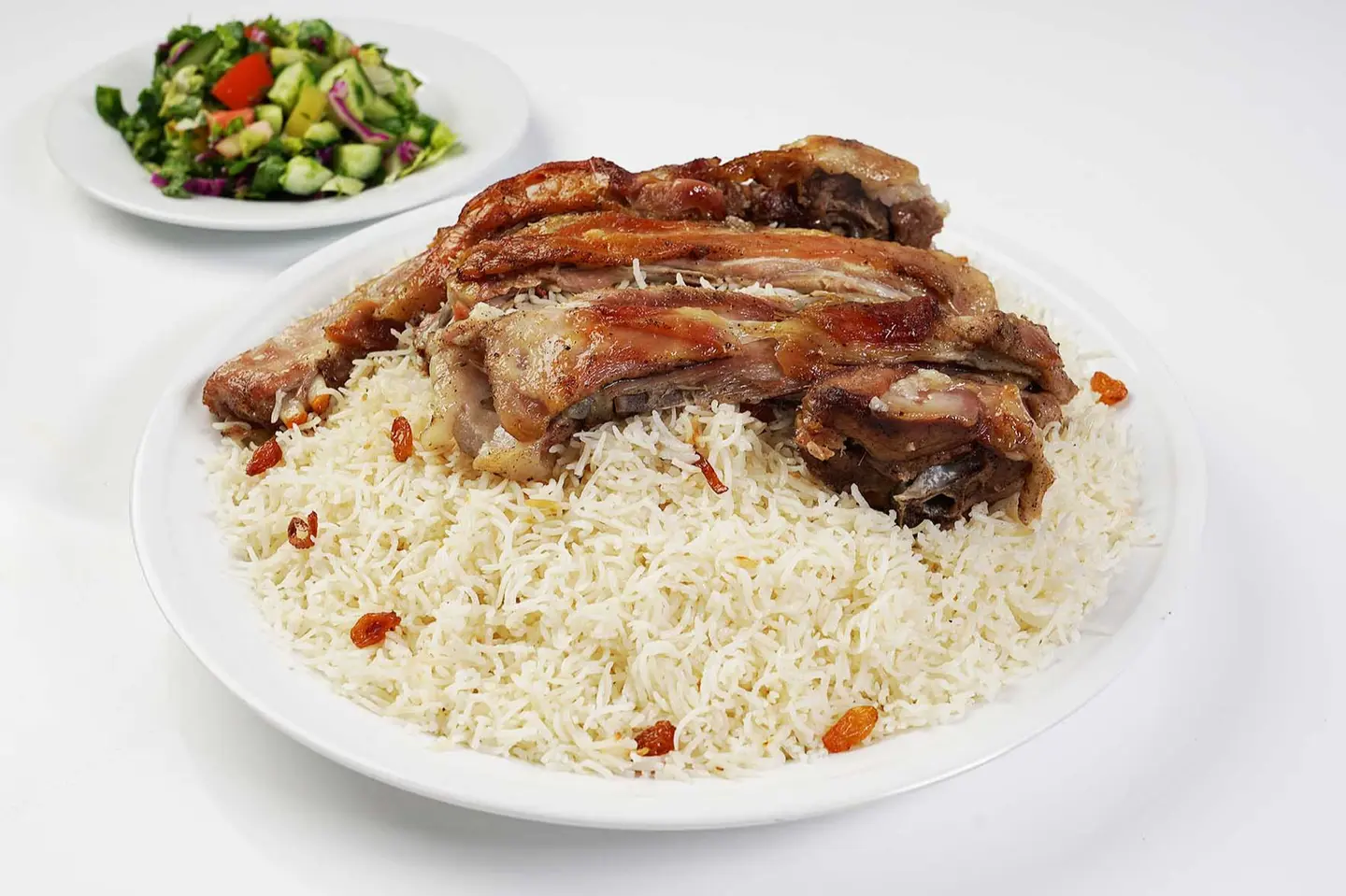 Madfoon Meat With Alnadeg Rice
