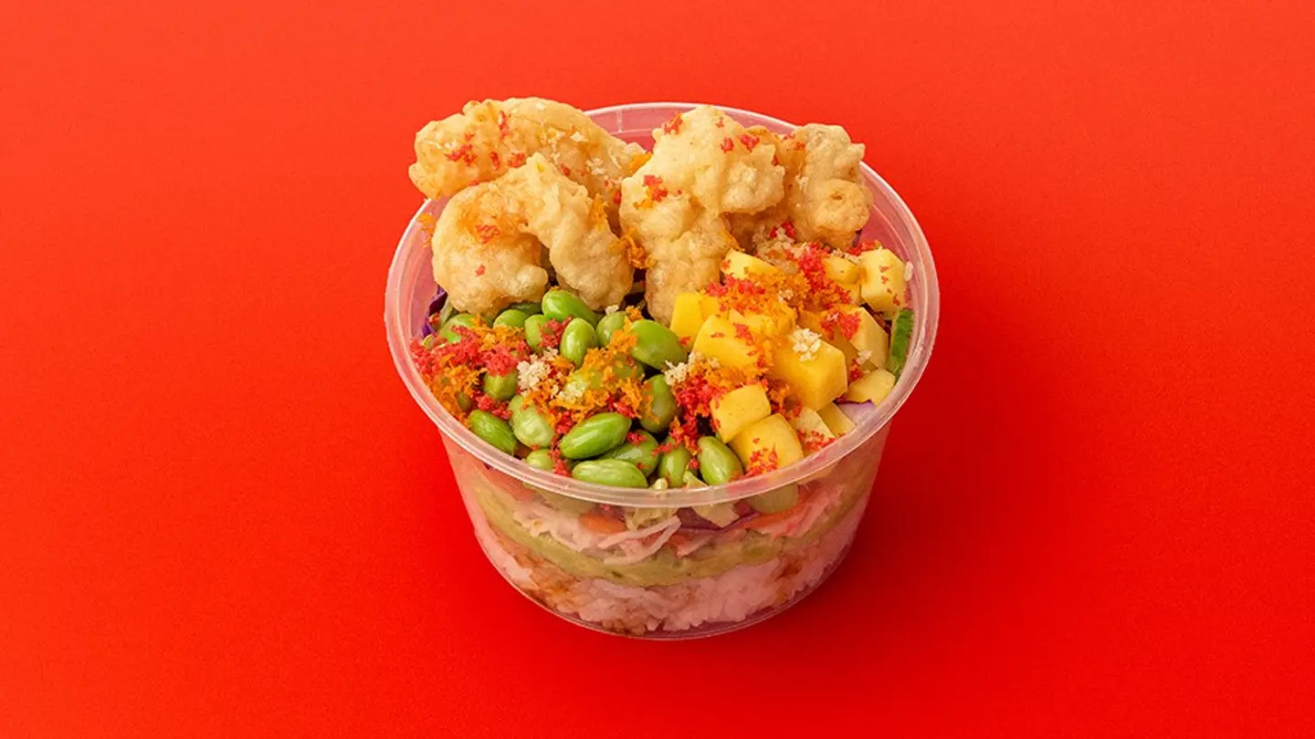 Shrimp Tempura Poke
