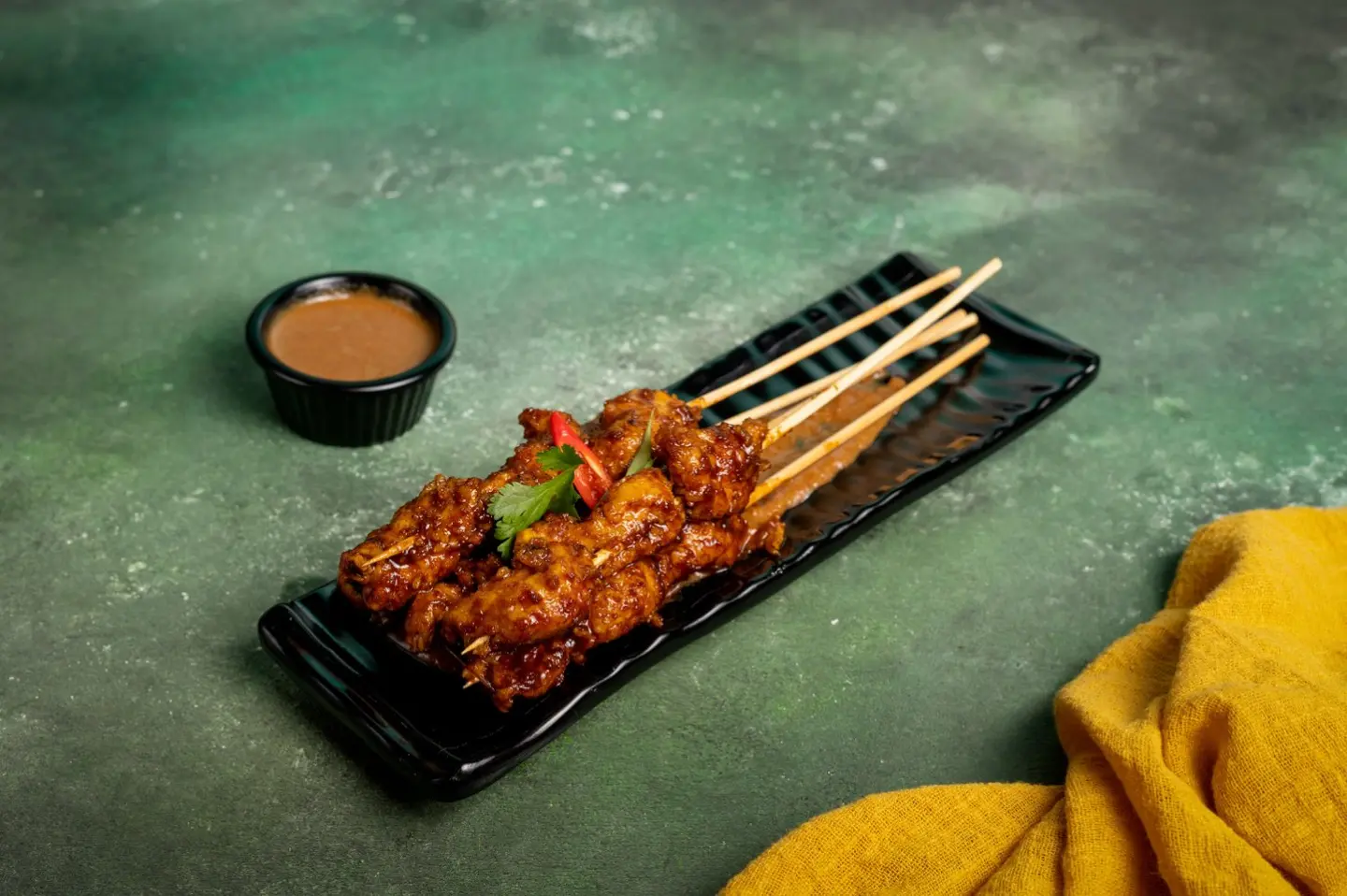 Chiken Sati   5 Skewers