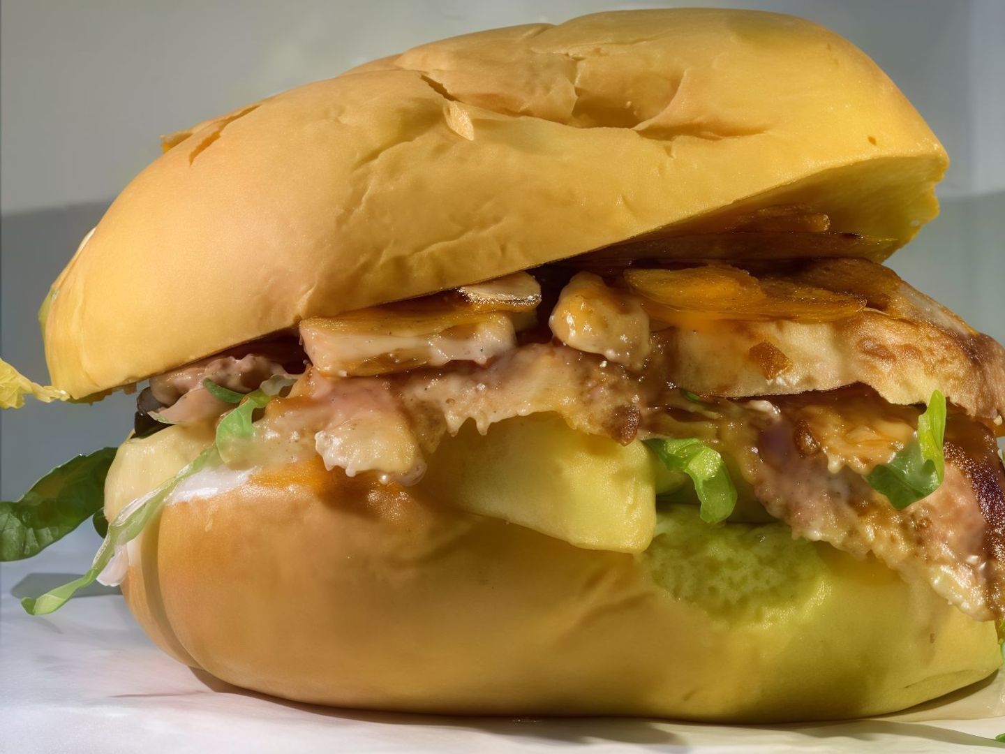 Shawarma Burger Sandwich
