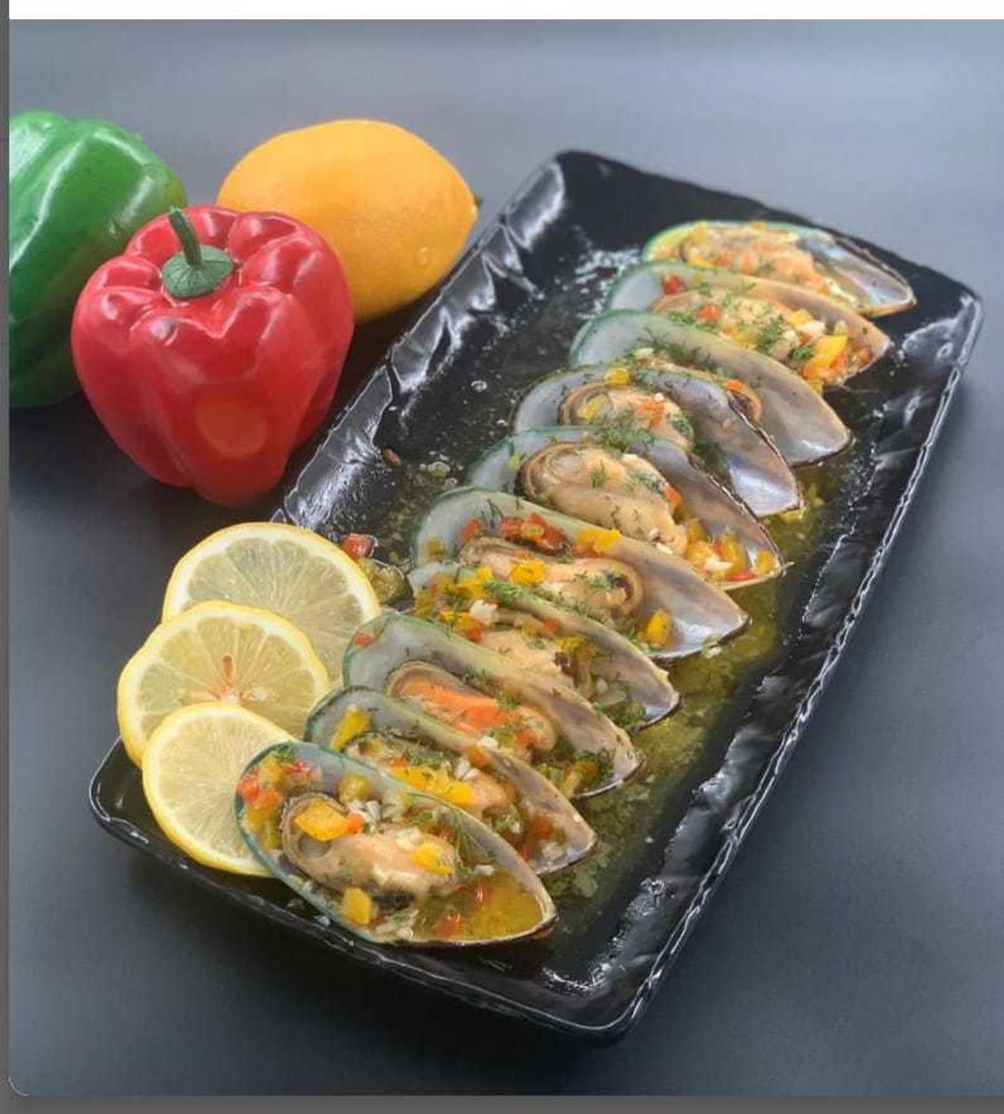 محار زبدة وليمون