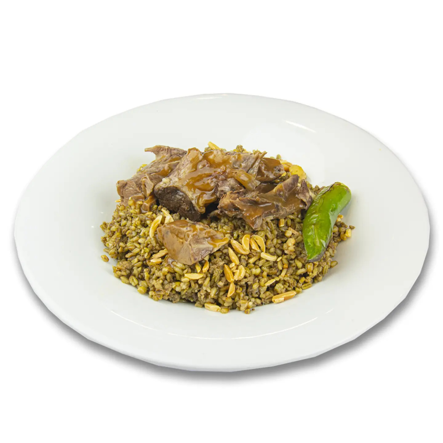 Freekeh With Meat