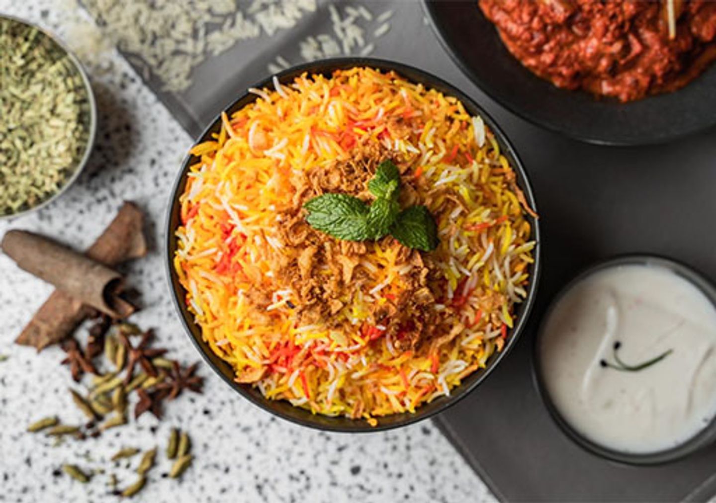 Dum Plain Biryani