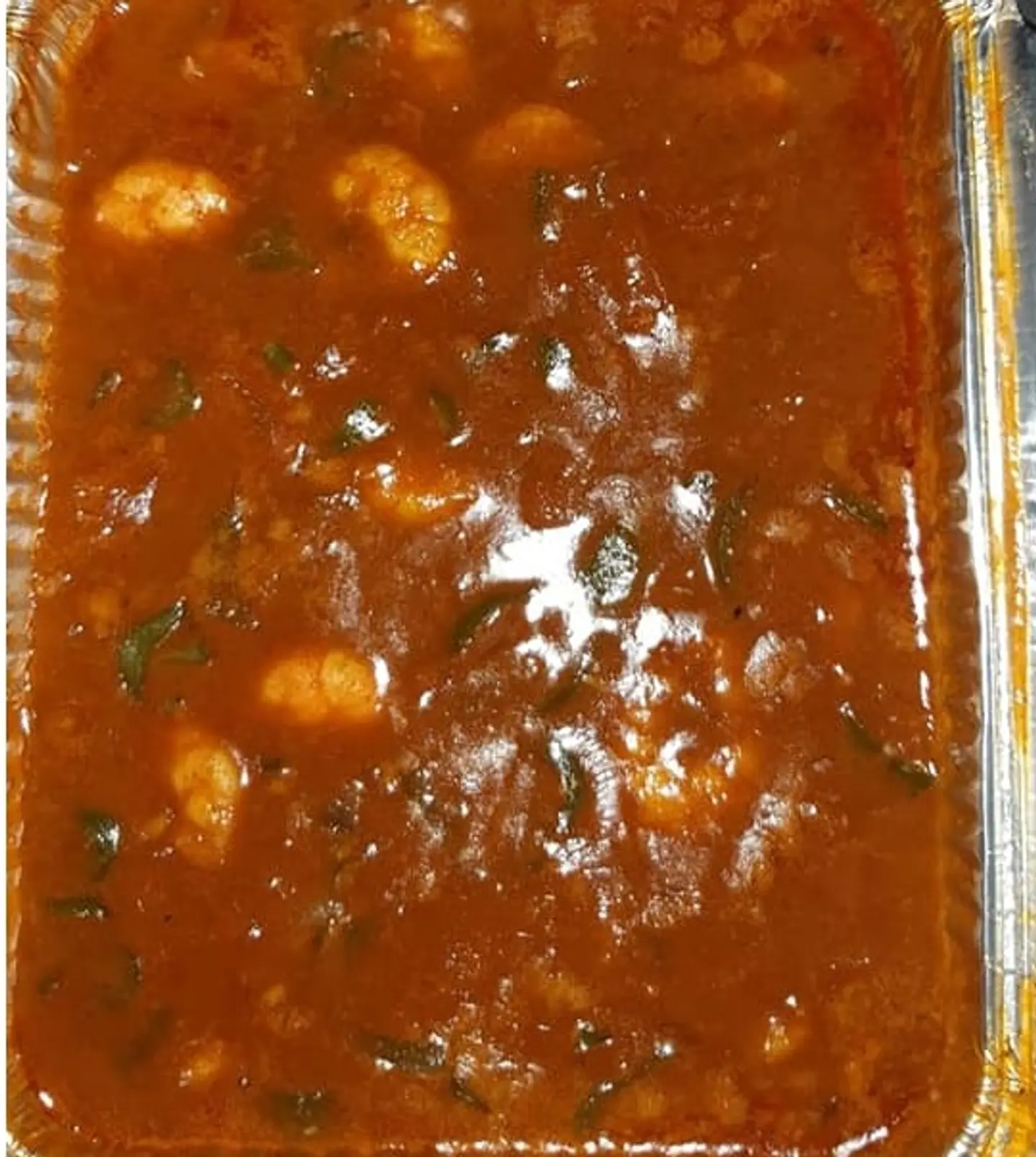 طاجن جمبري بالصوص الاحمر