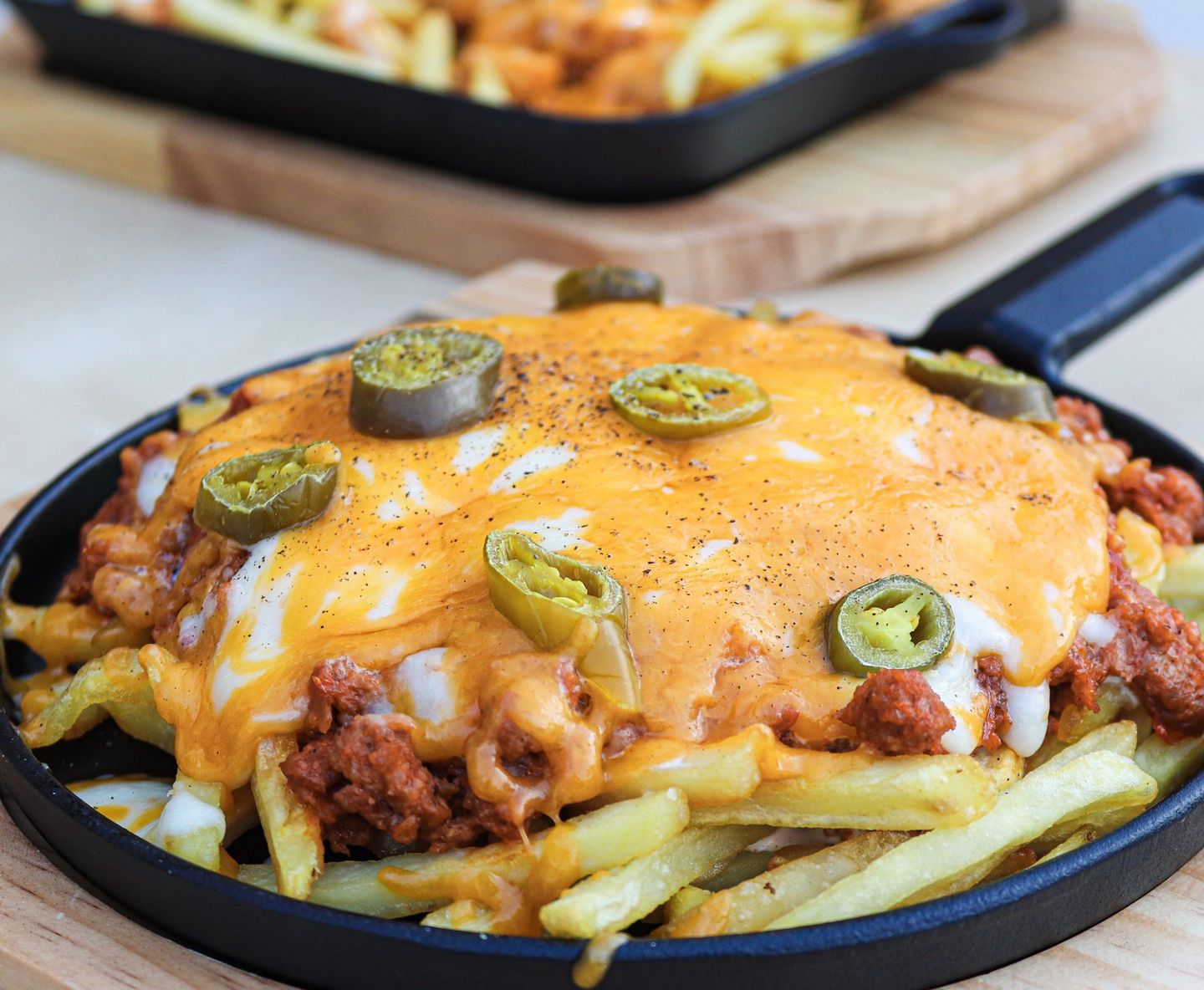 Cheesy Beef Fries