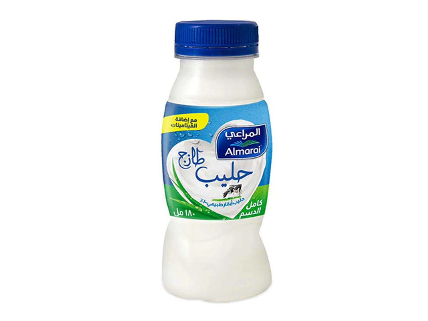 Fresh Full Fat Milk With Vitamins 180 Ml
