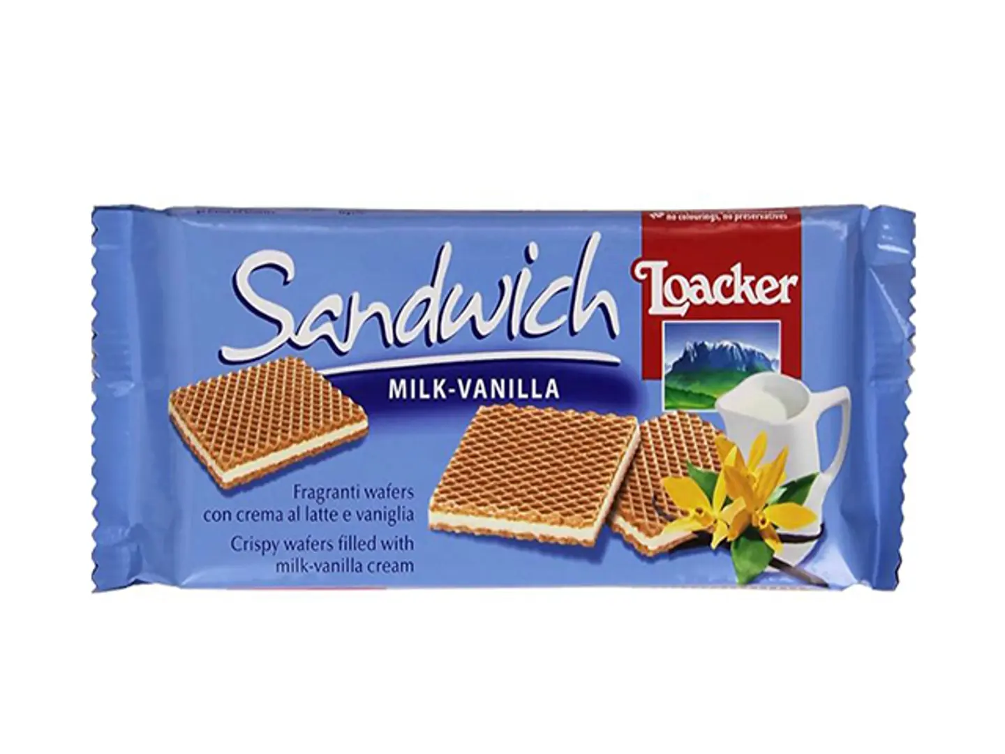 Loacker Biscuit Vanilla 75 Gm