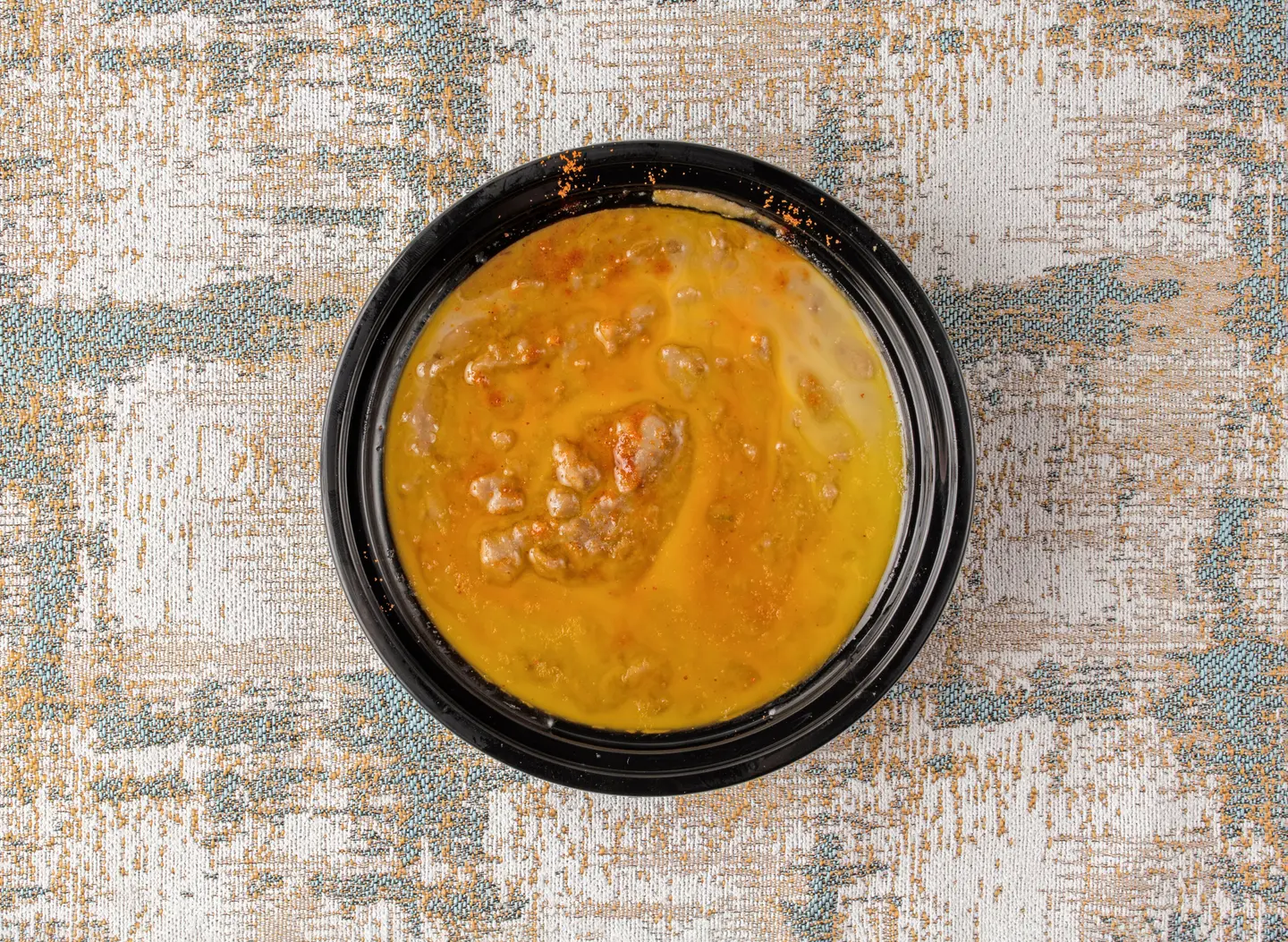 طبق فول زيت حار - طبق فول زيت حار صغير