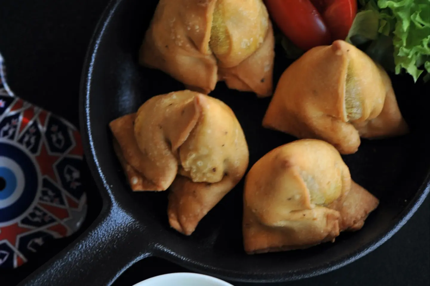 سمبوسة بطاطس هندية