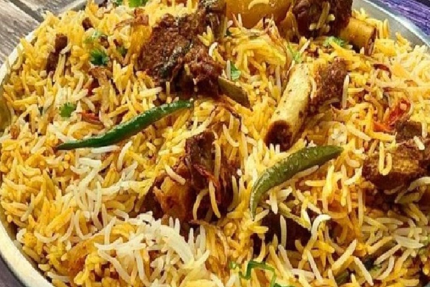 ميني برياني لحم ضأن