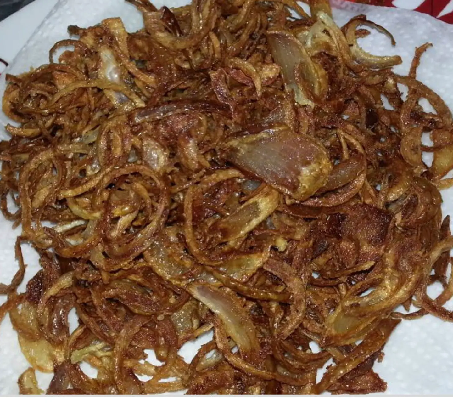 بصل مقلي