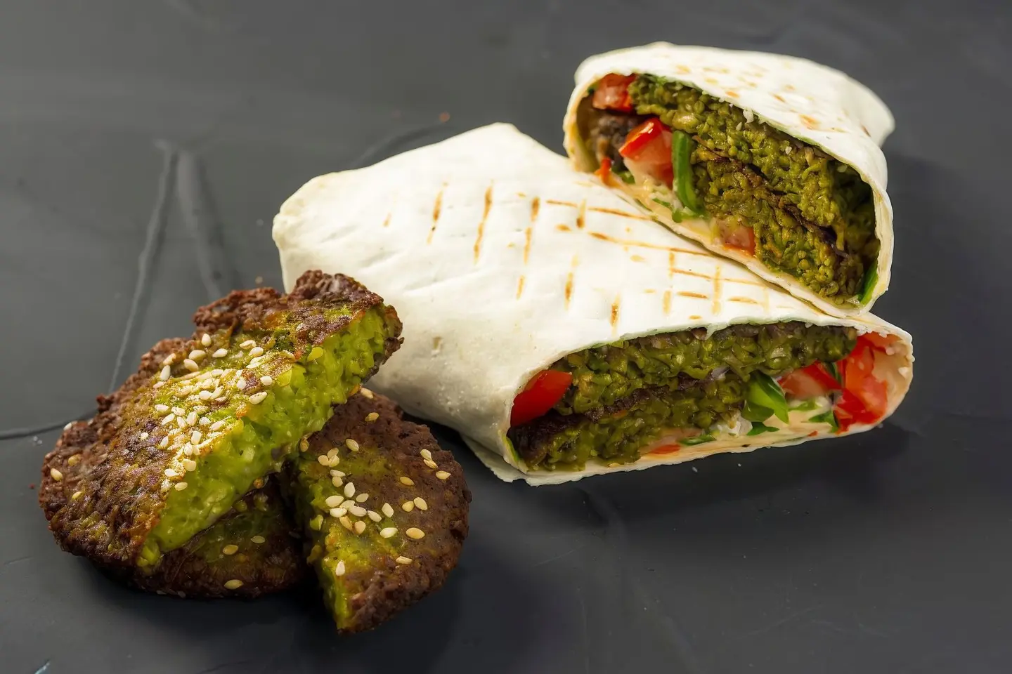 Tortilla And Falafel Healthy