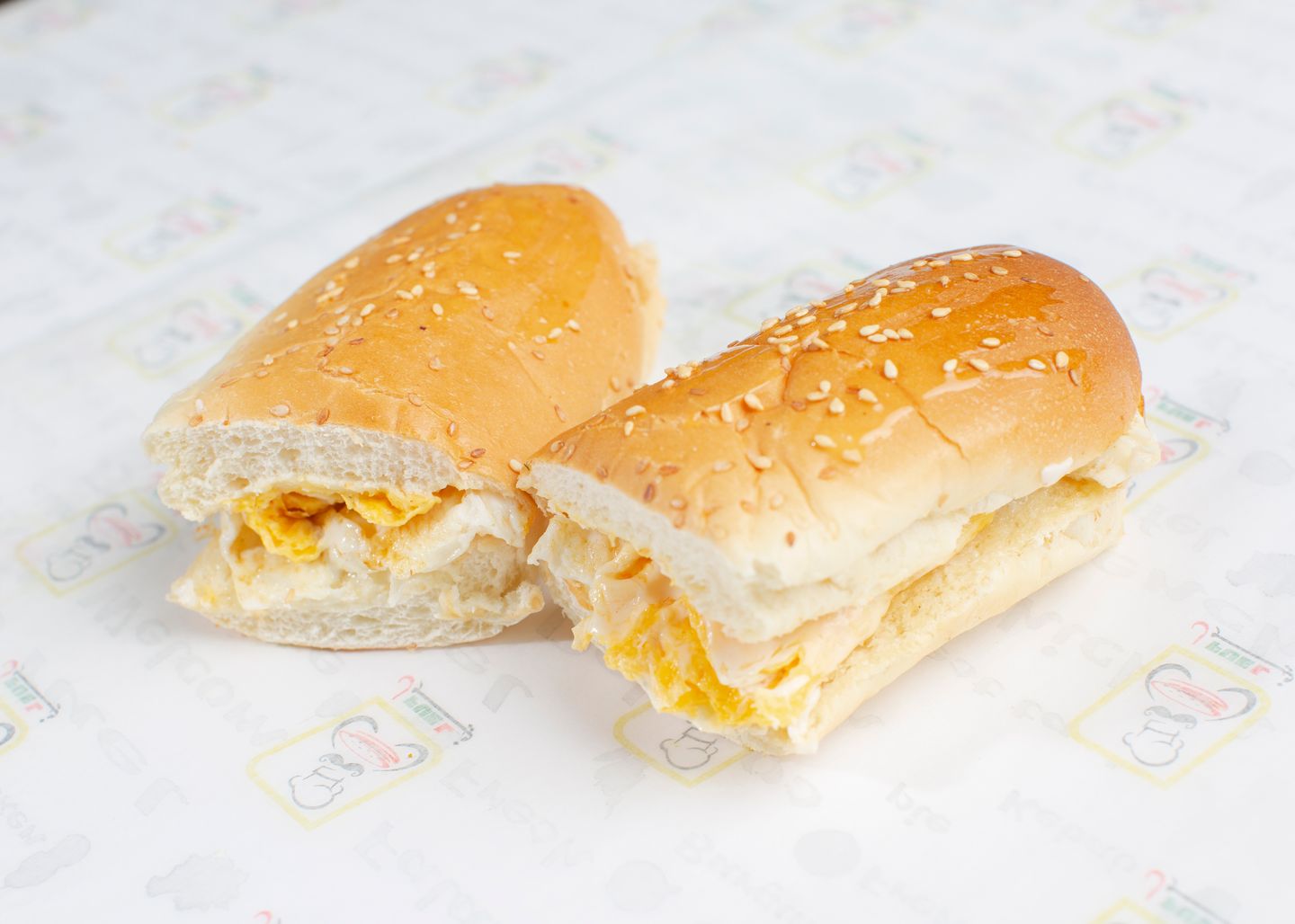 Eggs With Cheese Sandwich