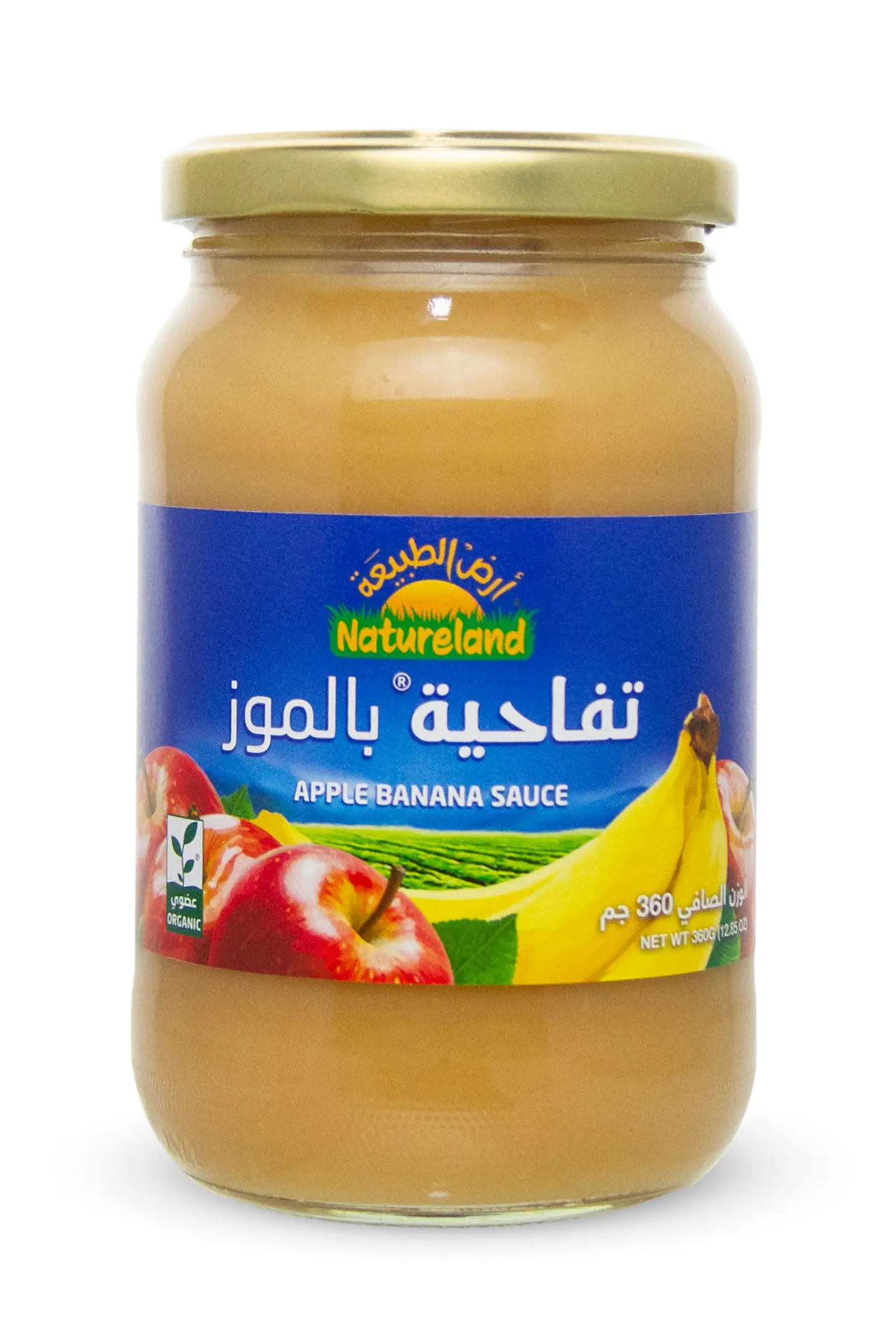 تفاحية بالموز 360 جم عضوي