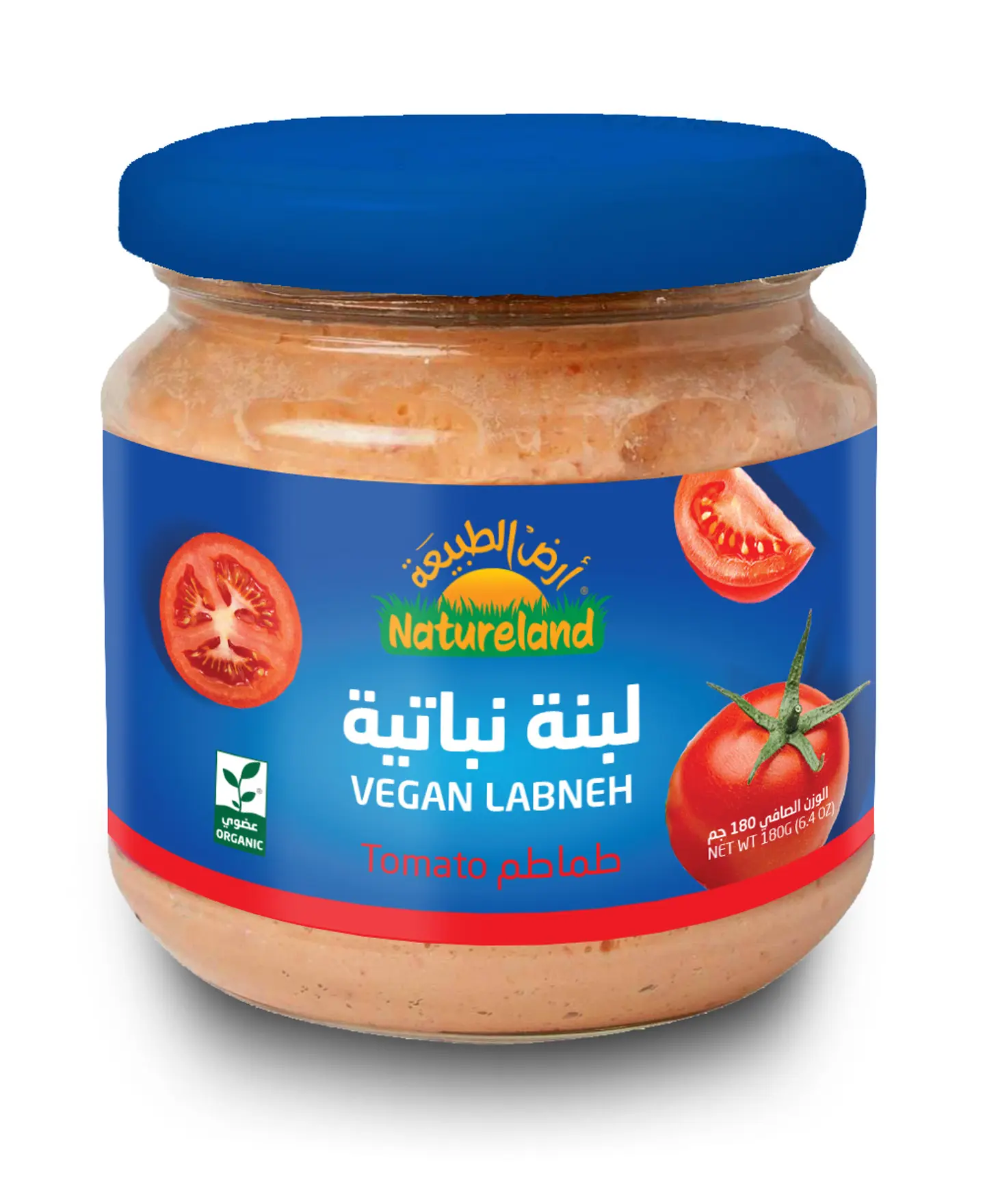 لبنة نباتية طماطم 180جم عضوي