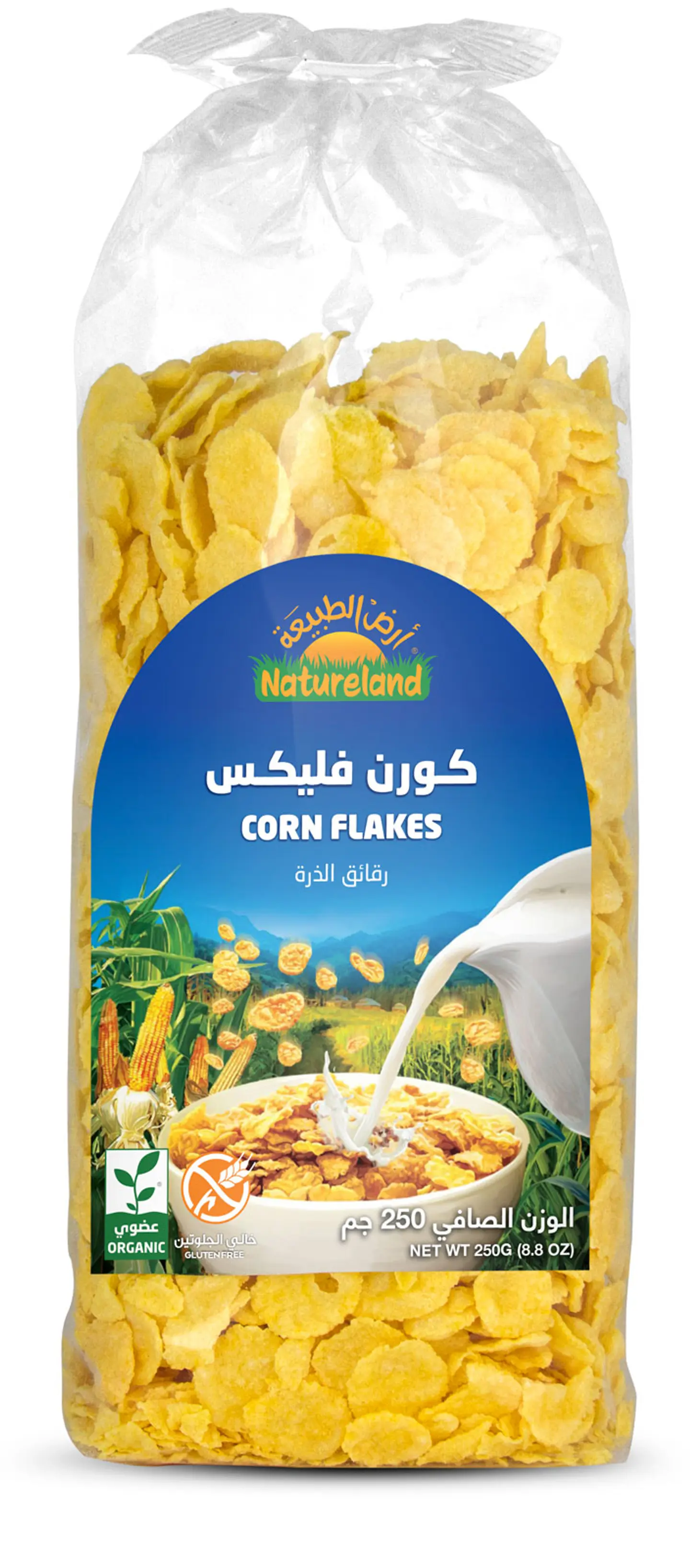 كورن فليكس أرض الطبيعة 250 جم