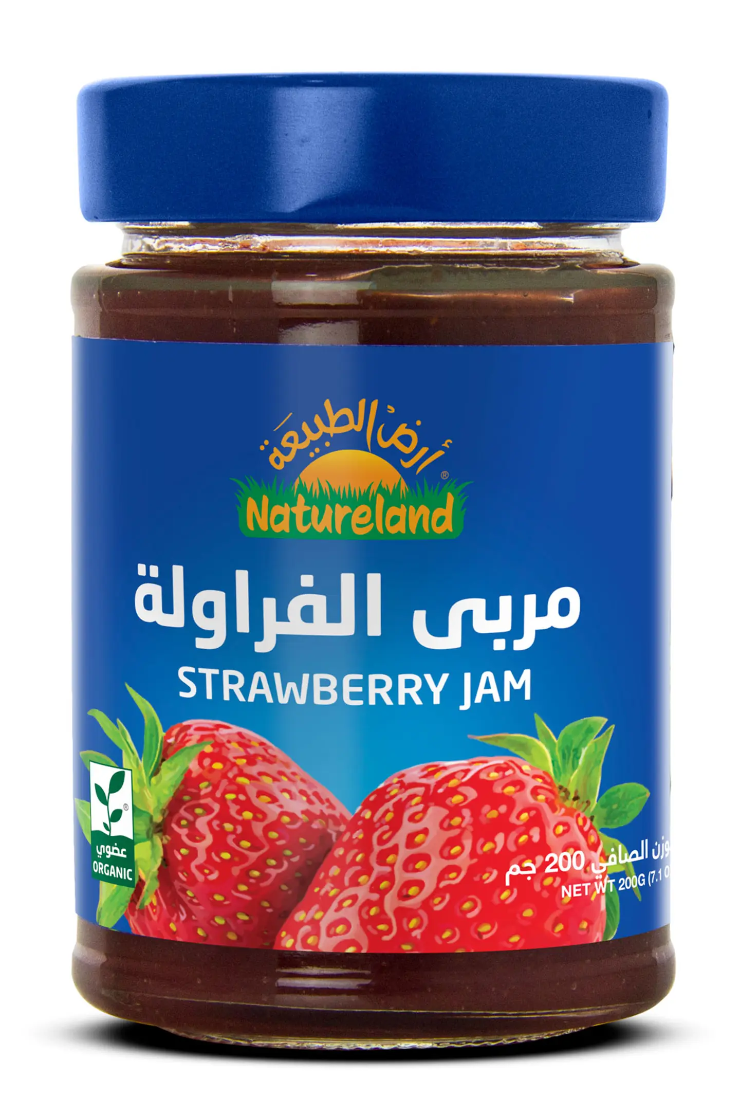 مربى الفراولة 200 جم عضوي