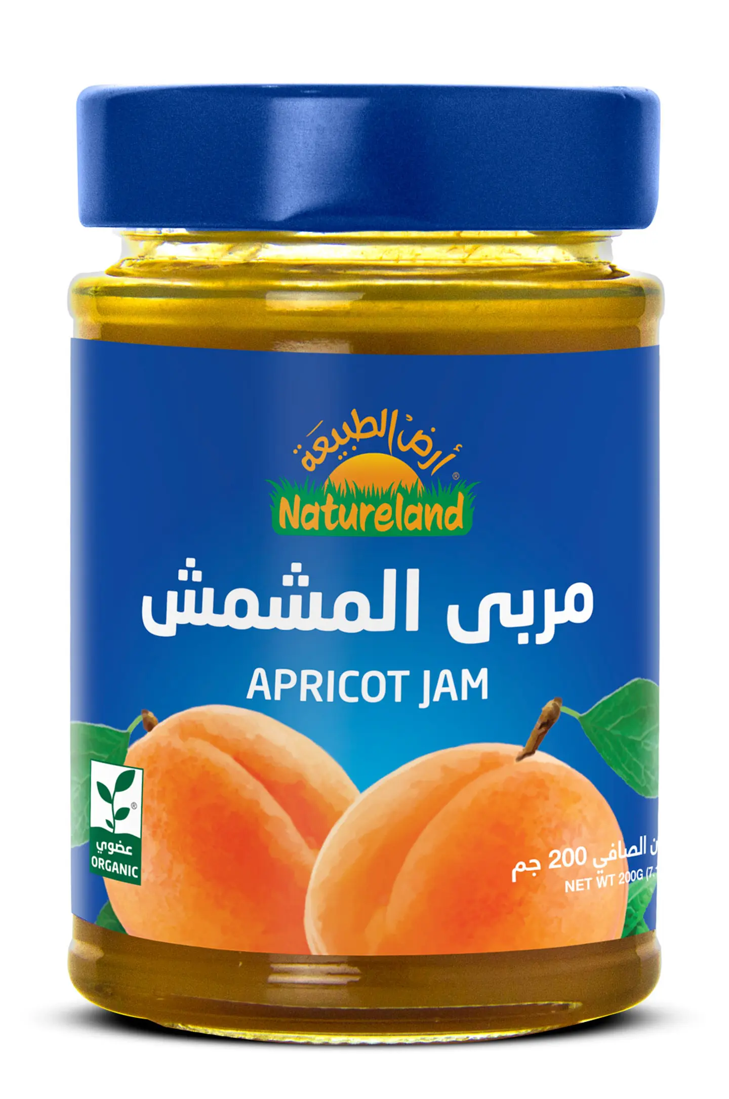 مربى المشمش 200 جم عضوي
