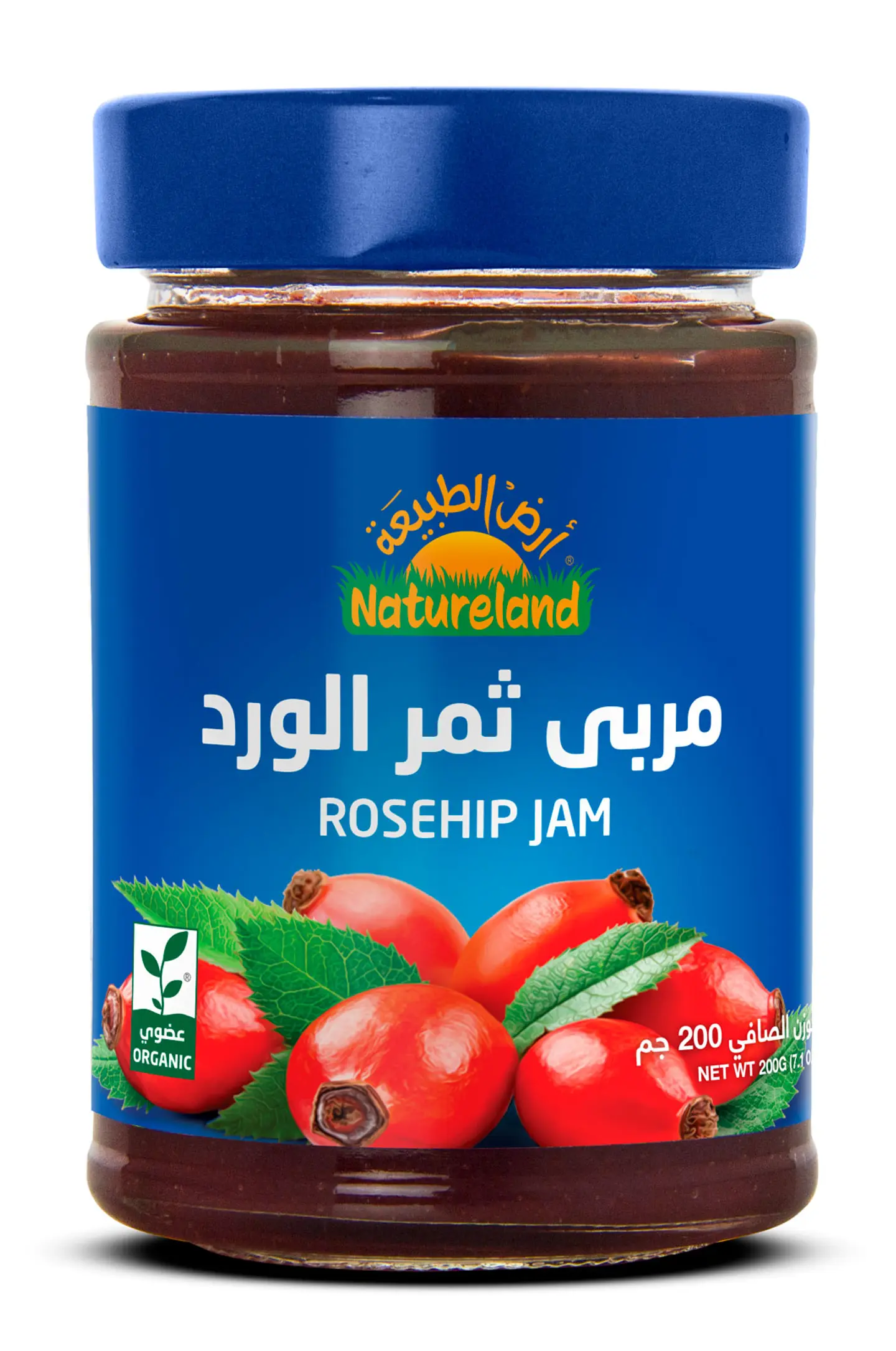 مربى ثمر الورد 200 جم عضوي