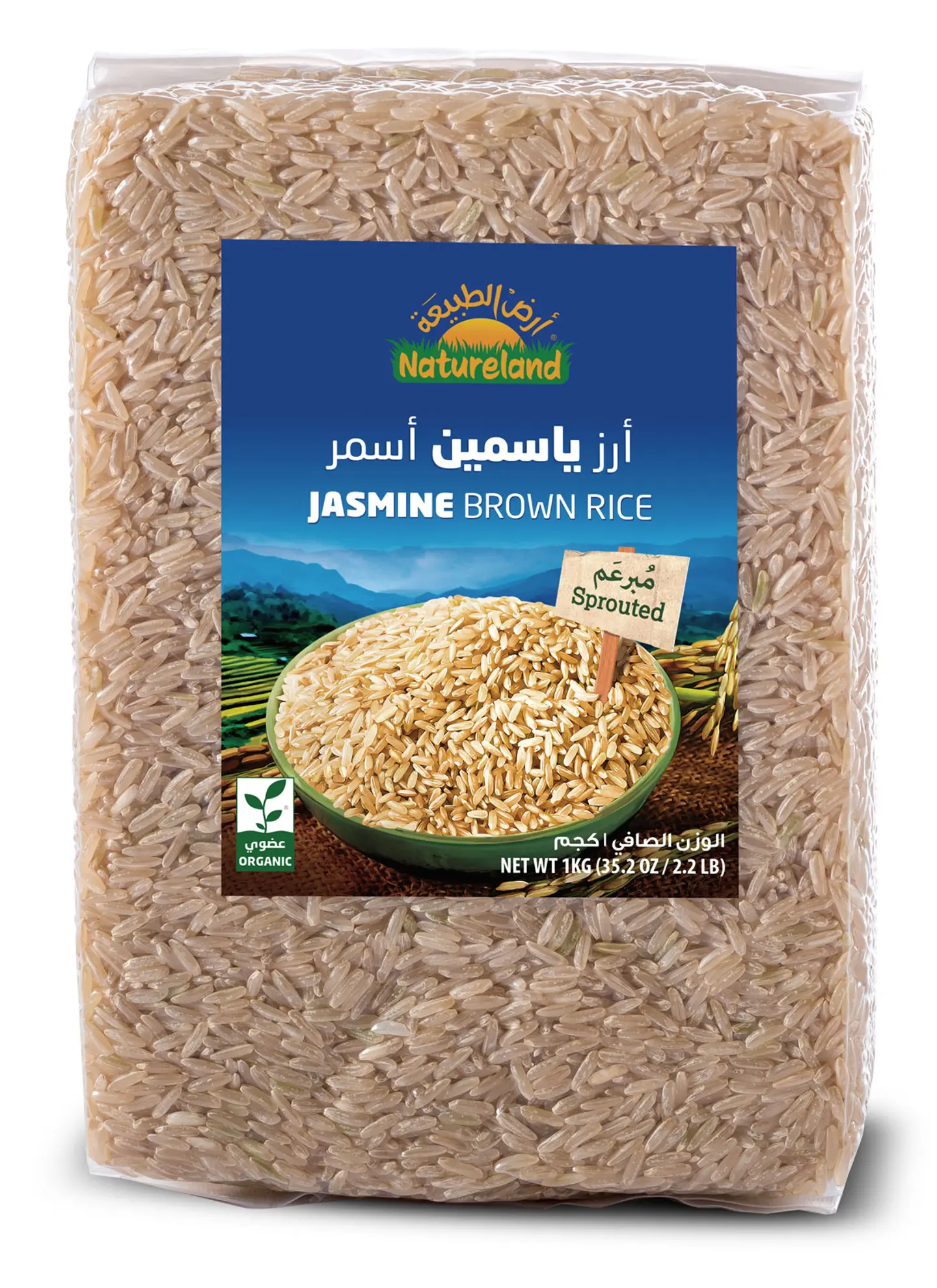 أرز ياسمين أسمر مبرعم 1 كجم