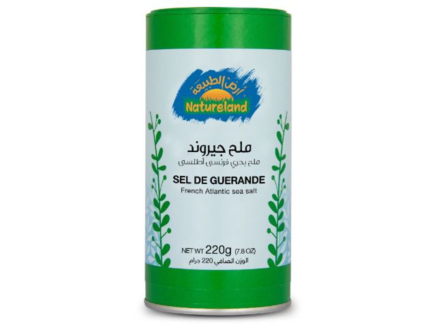 ملح جيروند فرنسى أطلسى 220جم عضوى
