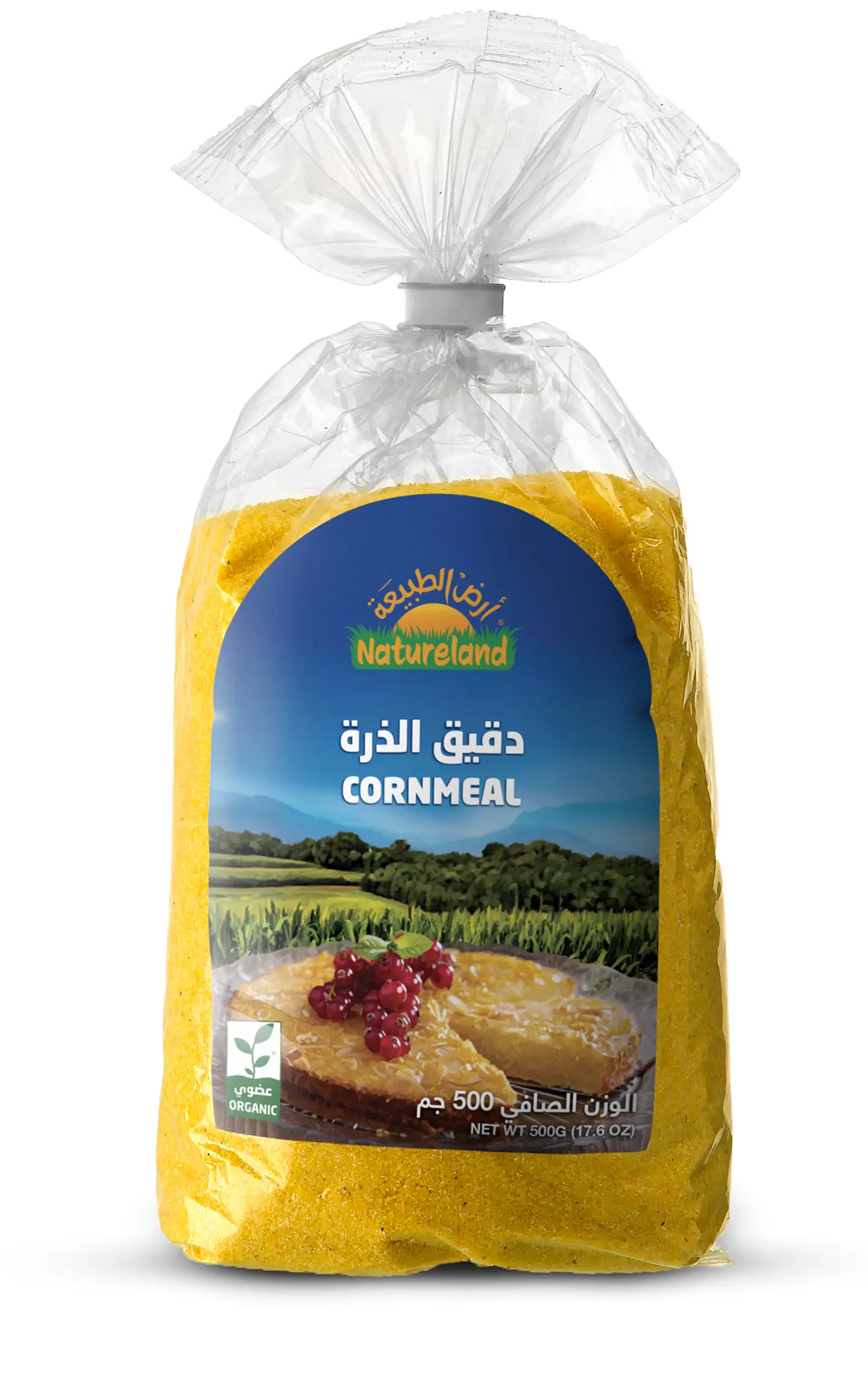 دقيق الذرة أرض الطبيعة 500 جم