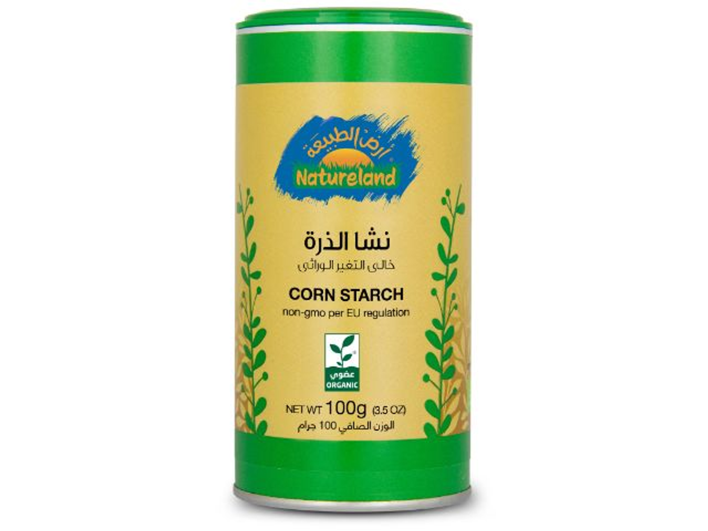 نشا الذرة خالى التغير الوراثى 100جم عضوى
