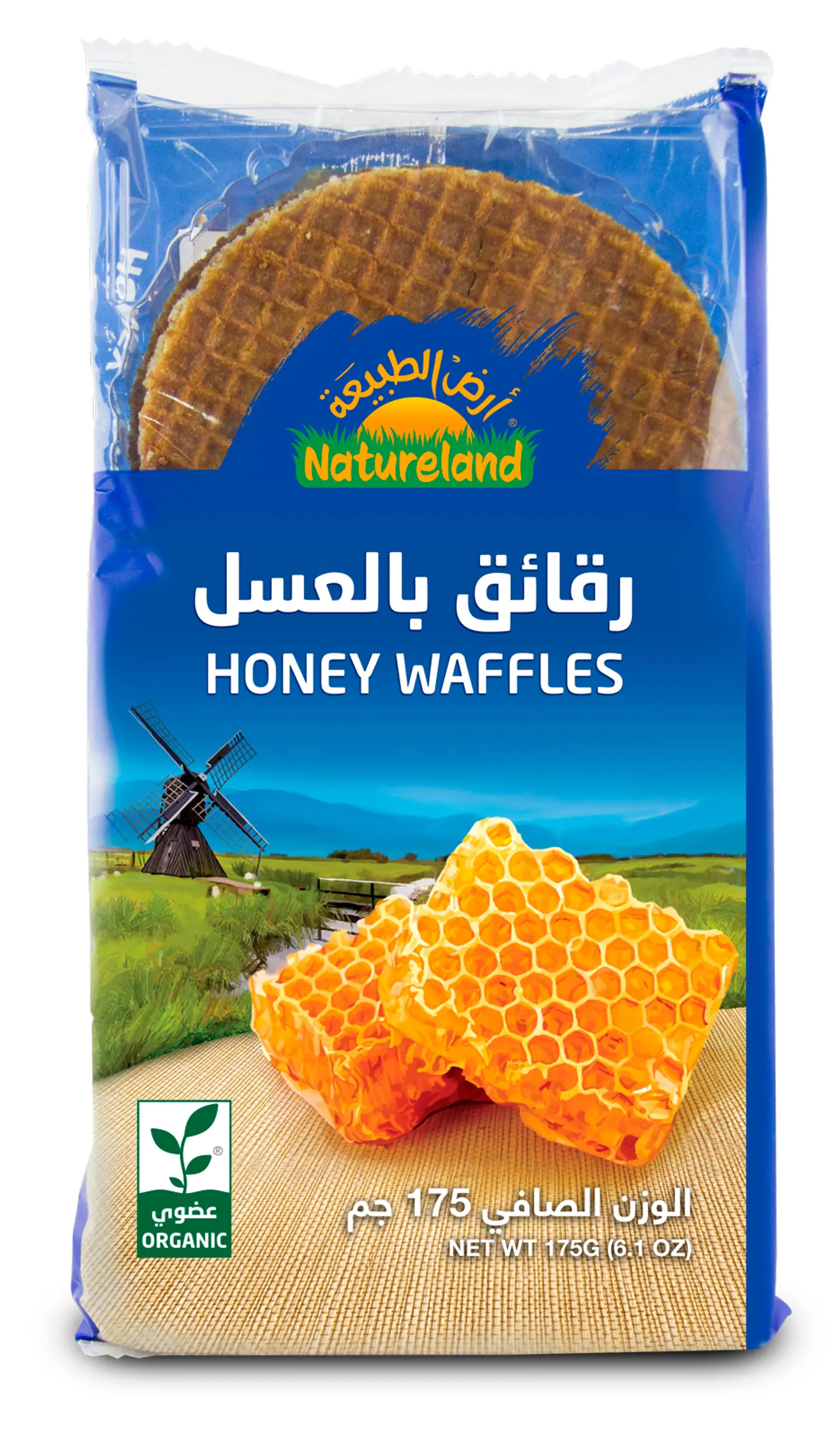 Natureland Honey Waffles 175gm