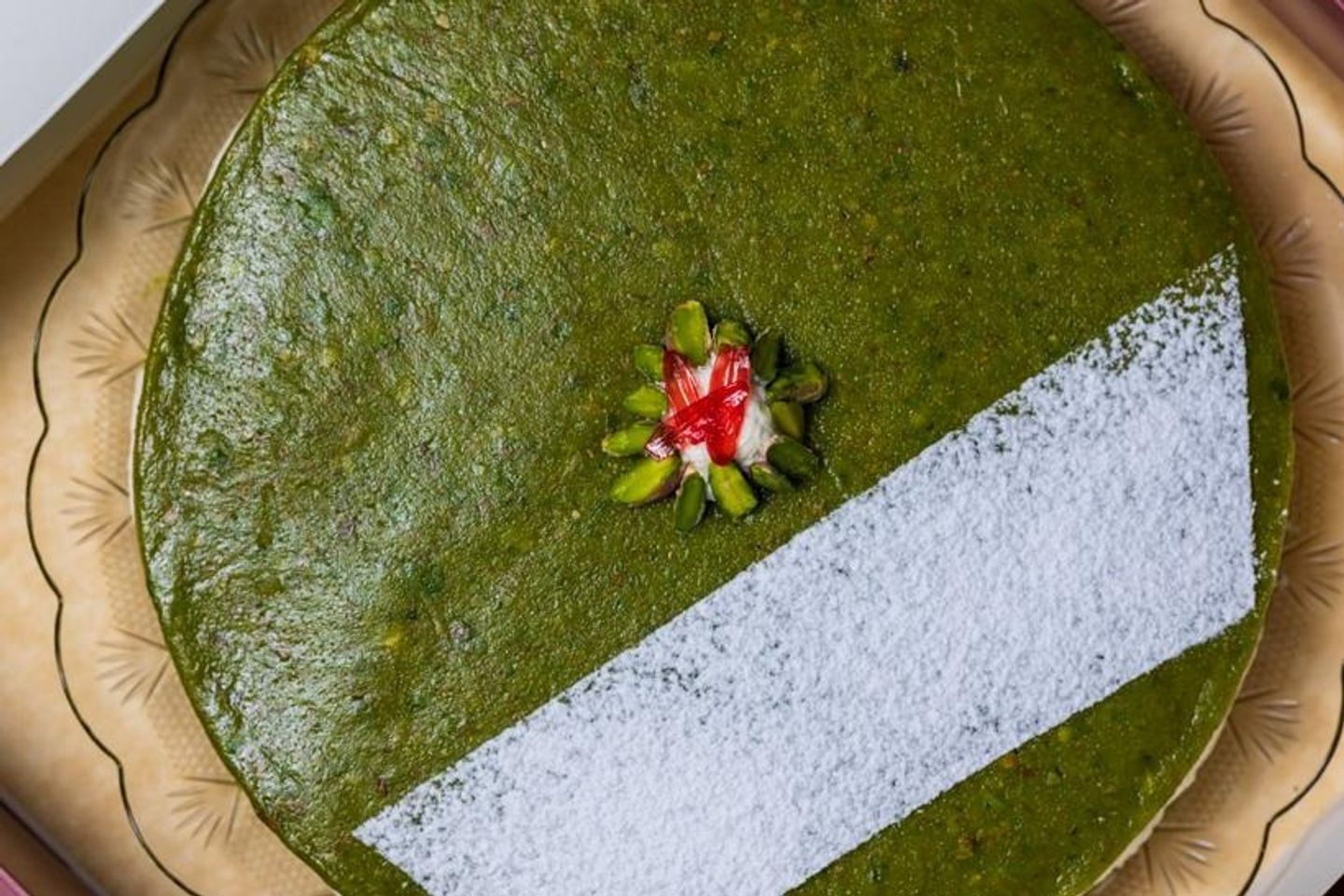 Mafrouke Pistachio Cake