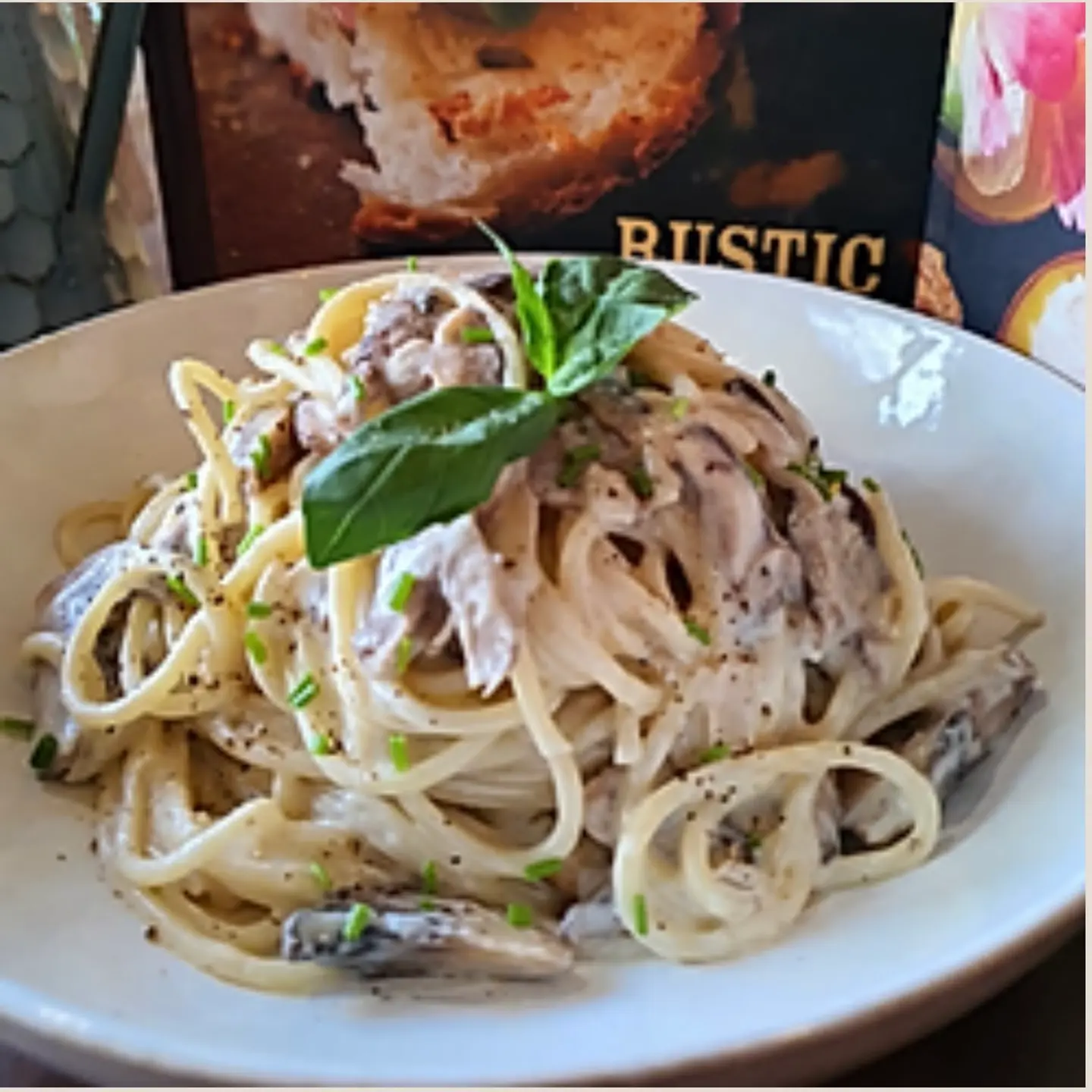 Shiitake Spaghetti